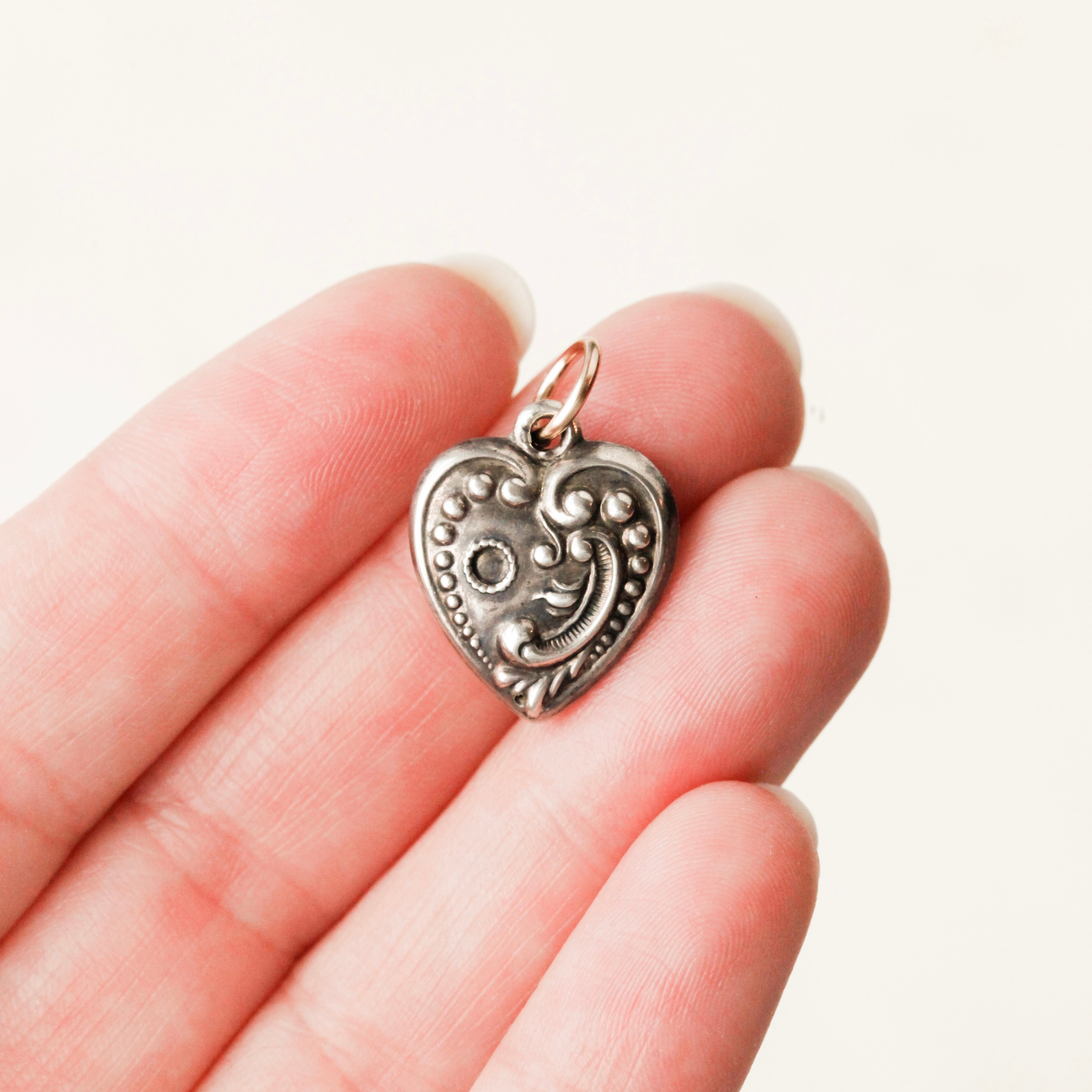 Sterling Heart Charm