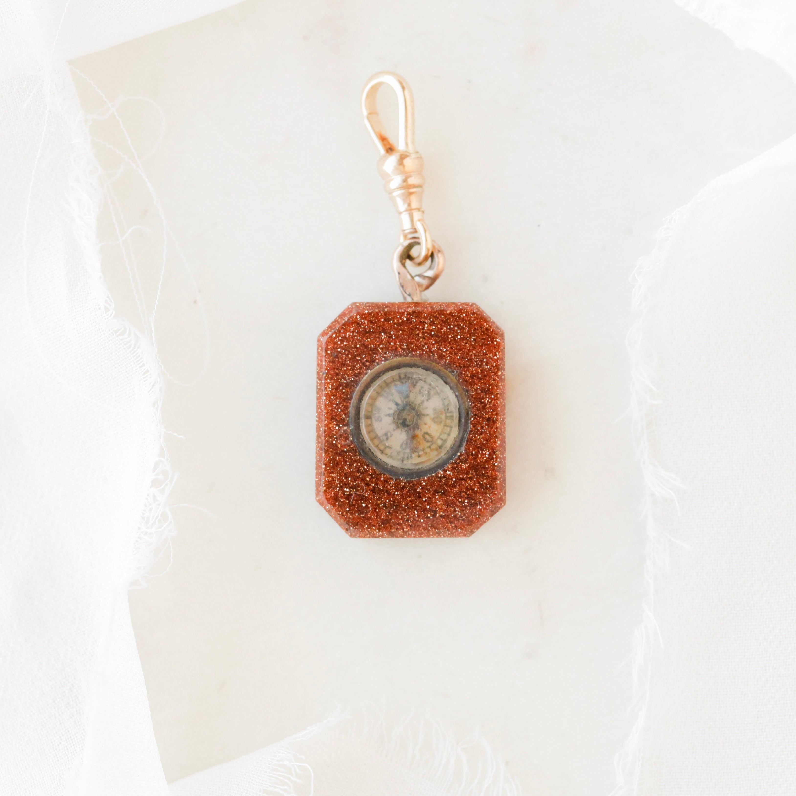 Genevieve Goldstone Compass Charm
