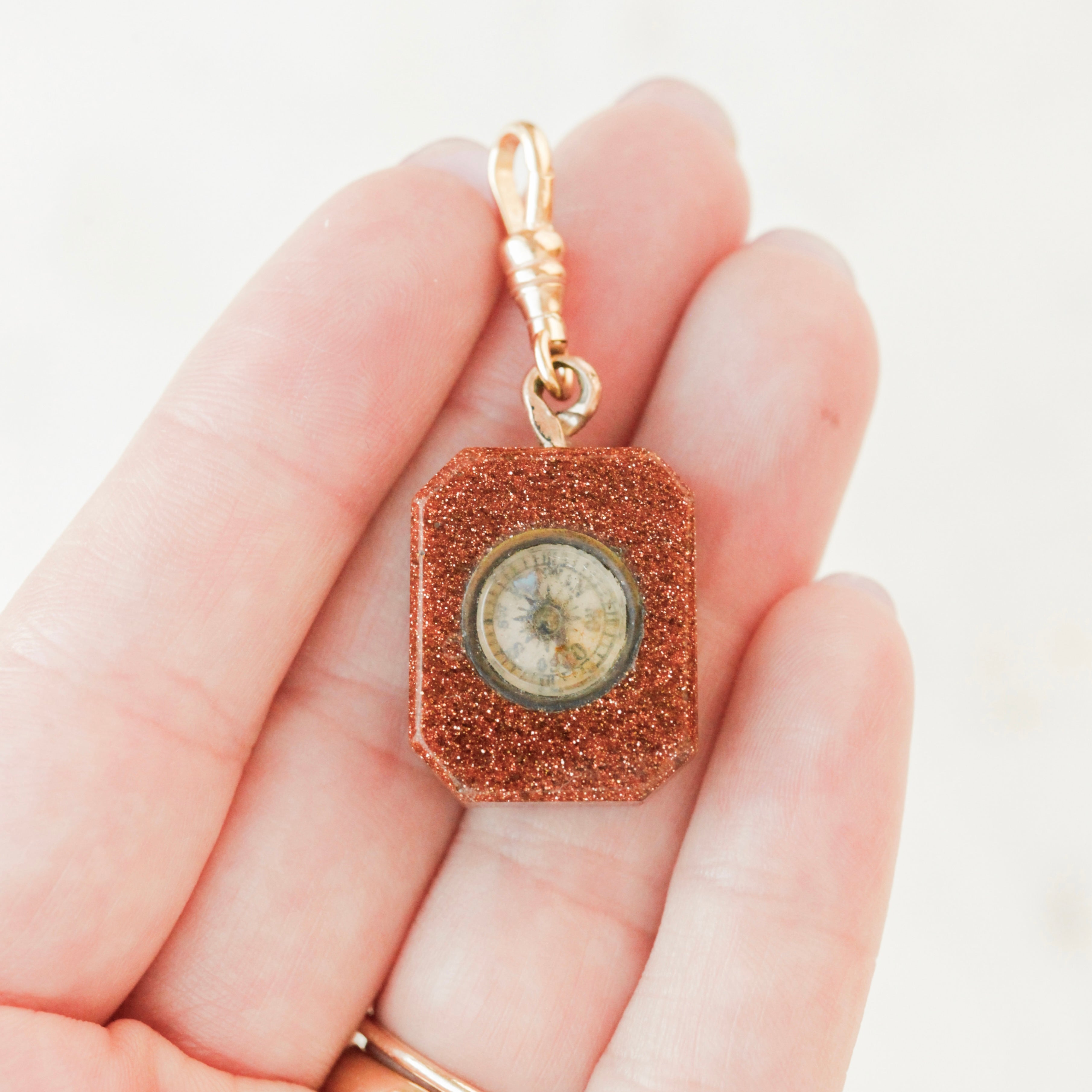 Genevieve Goldstone Compass Charm