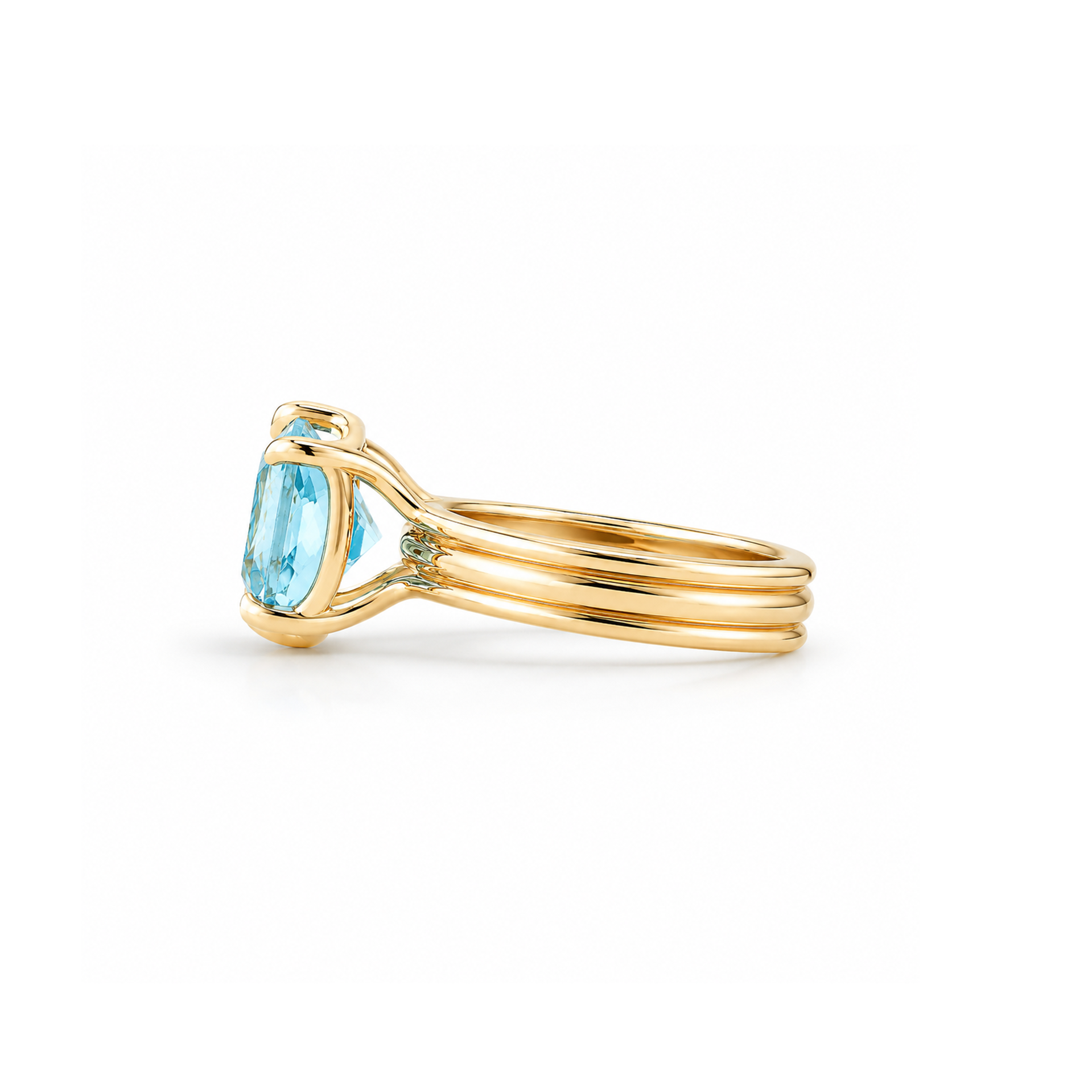Aquamarine in Regency Setting