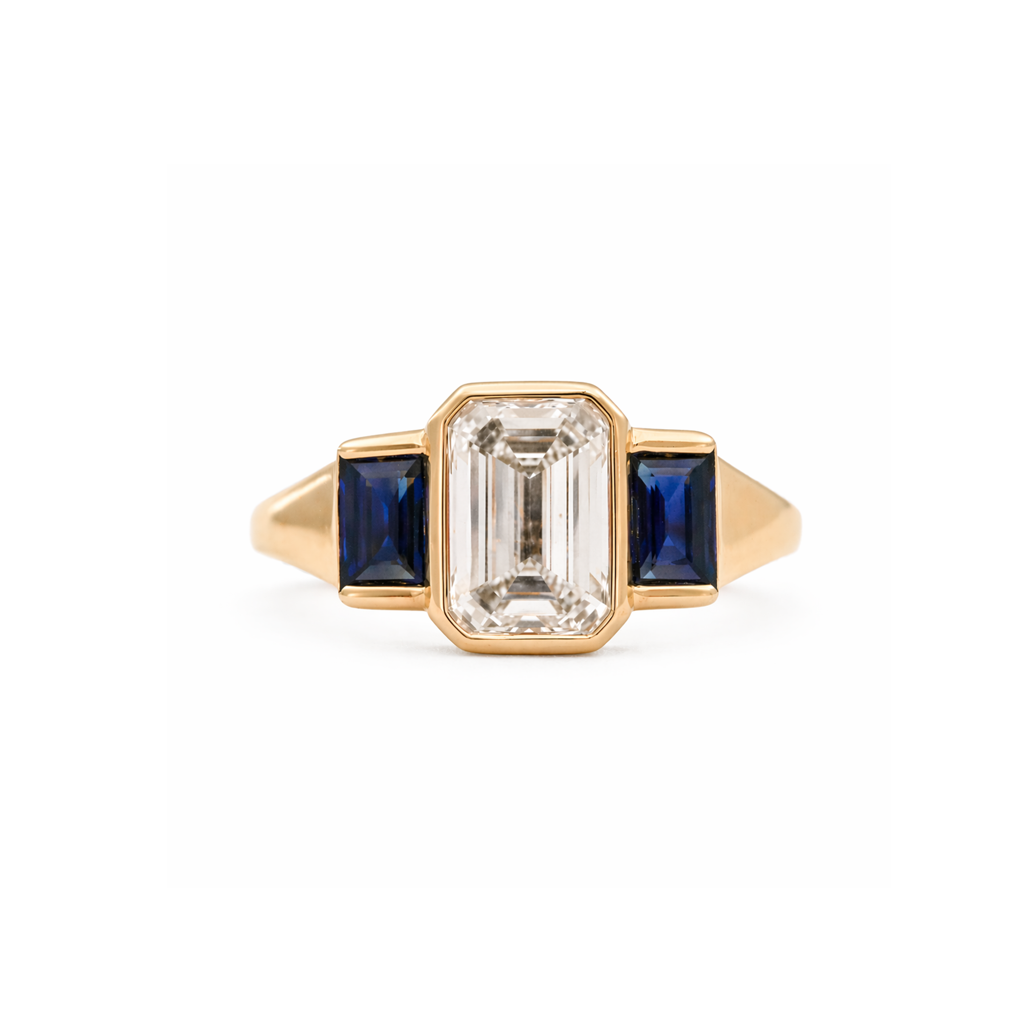 Sapphire Arch Ring