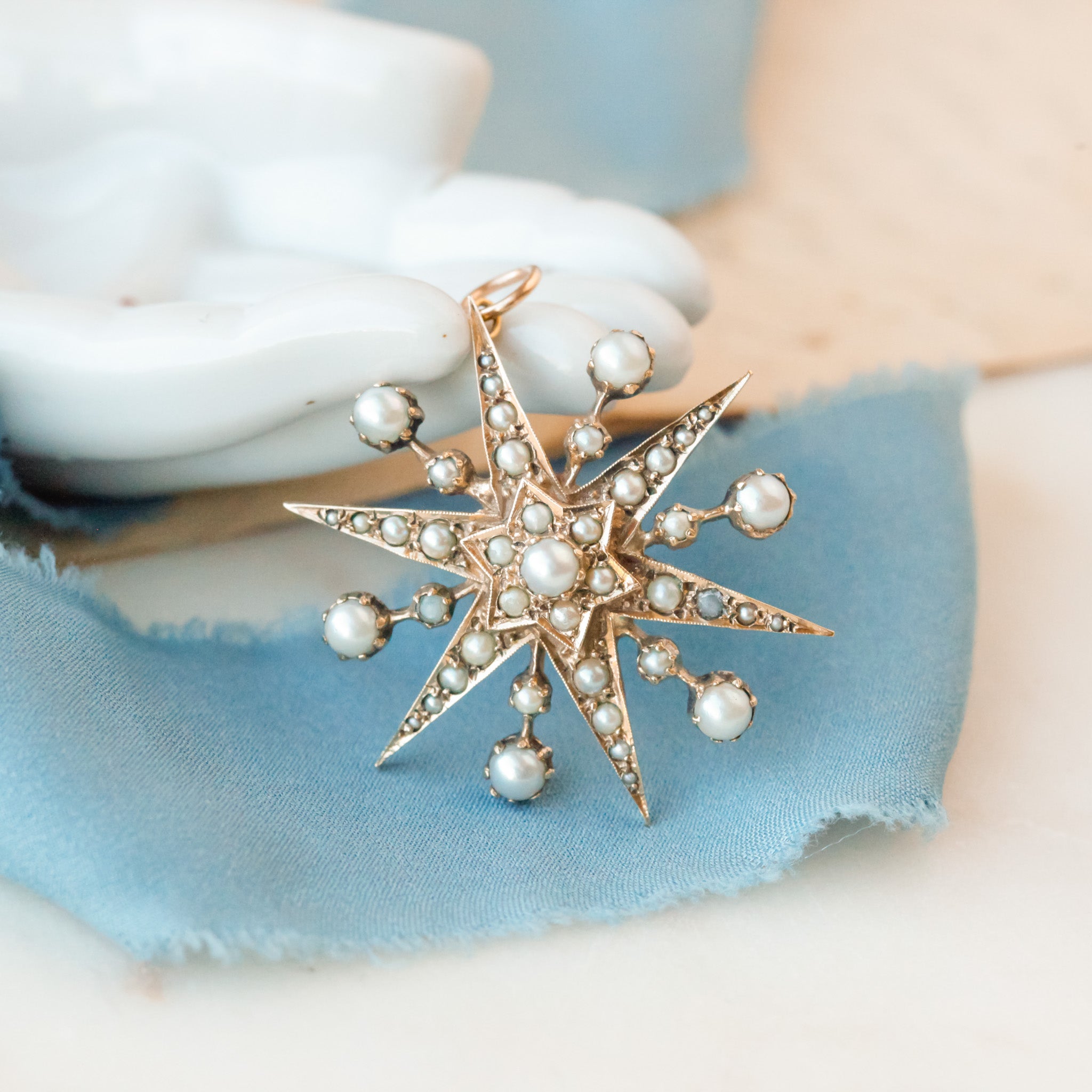 Fiona Pearl Celestial Pendant