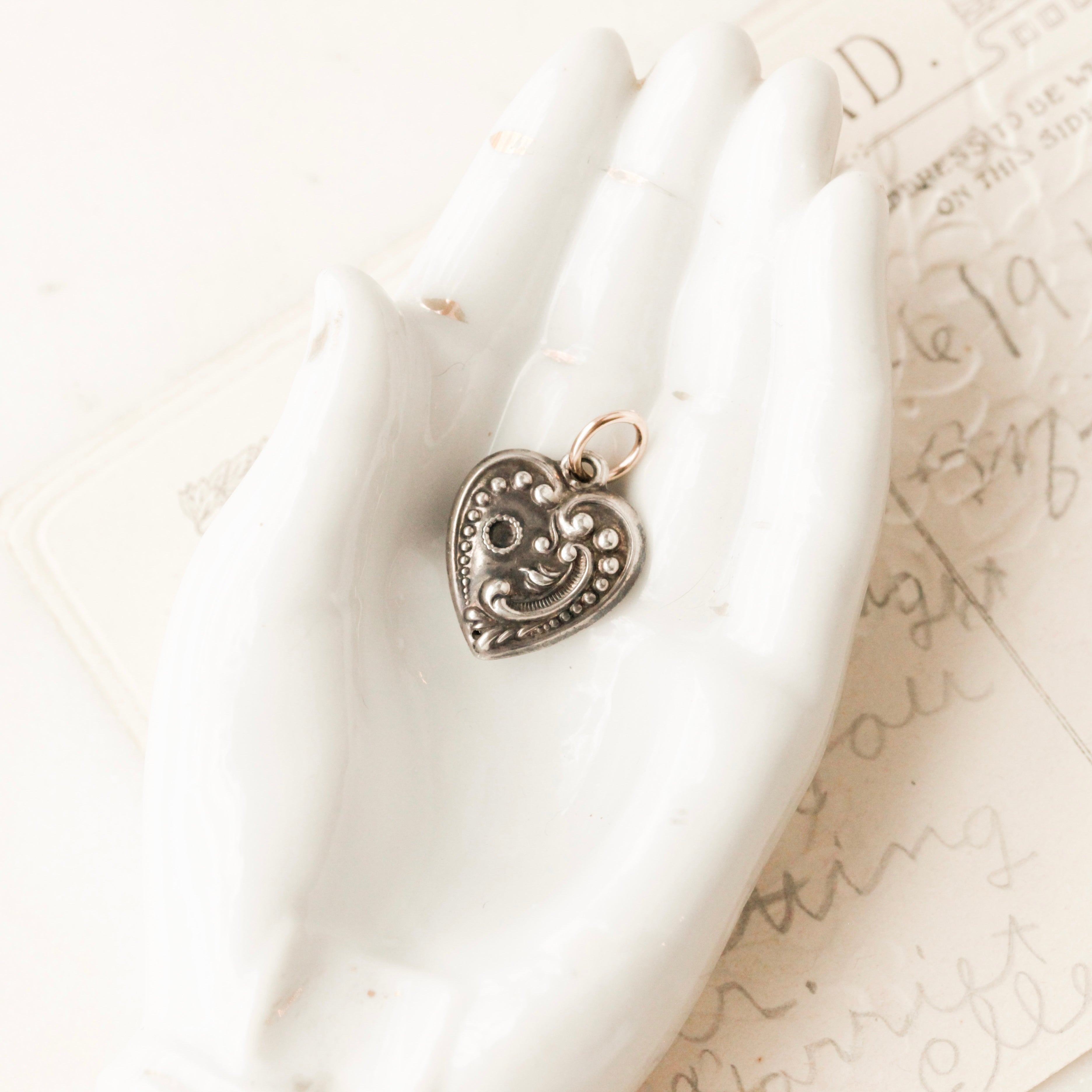 Sterling Heart Charm