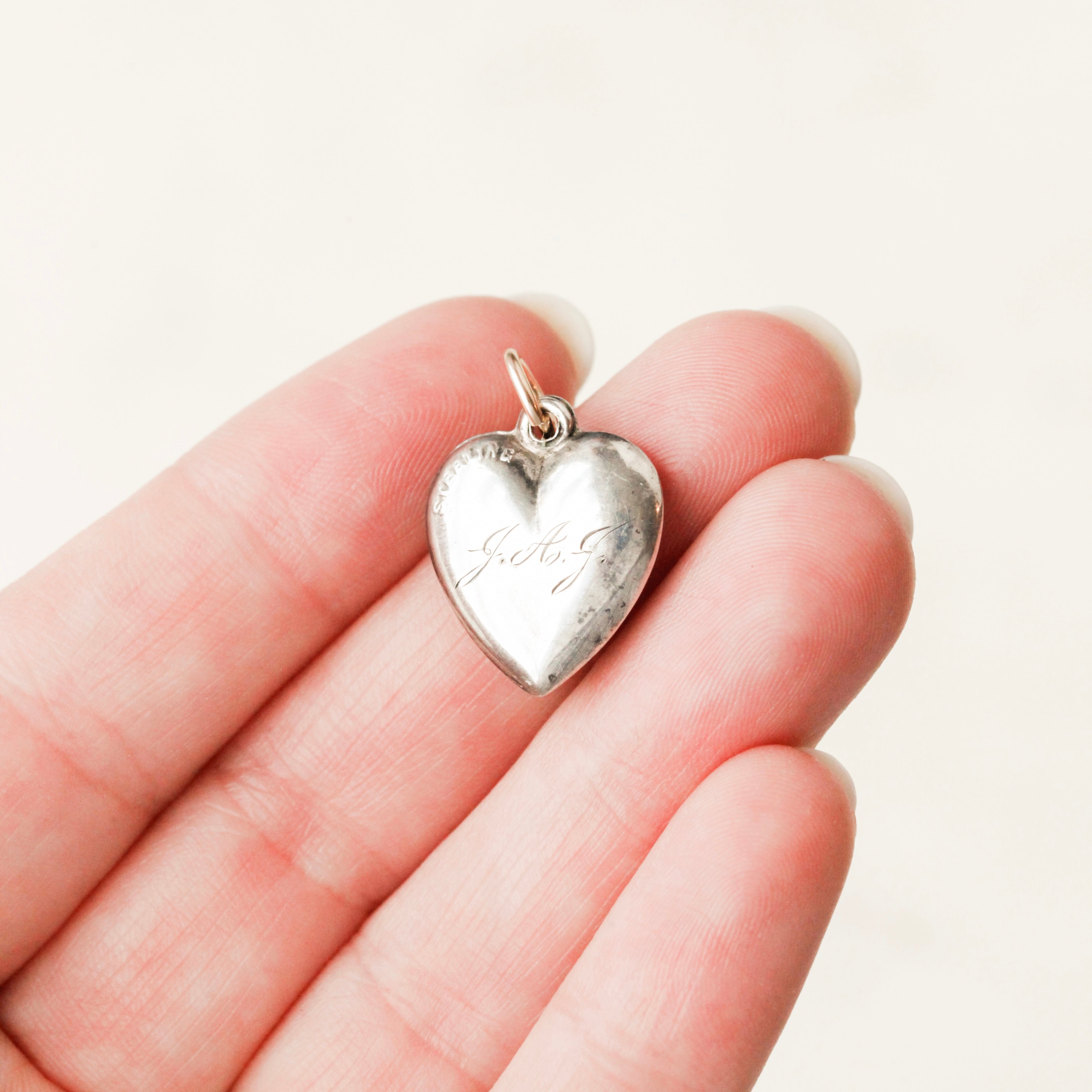 Sterling Heart Charm