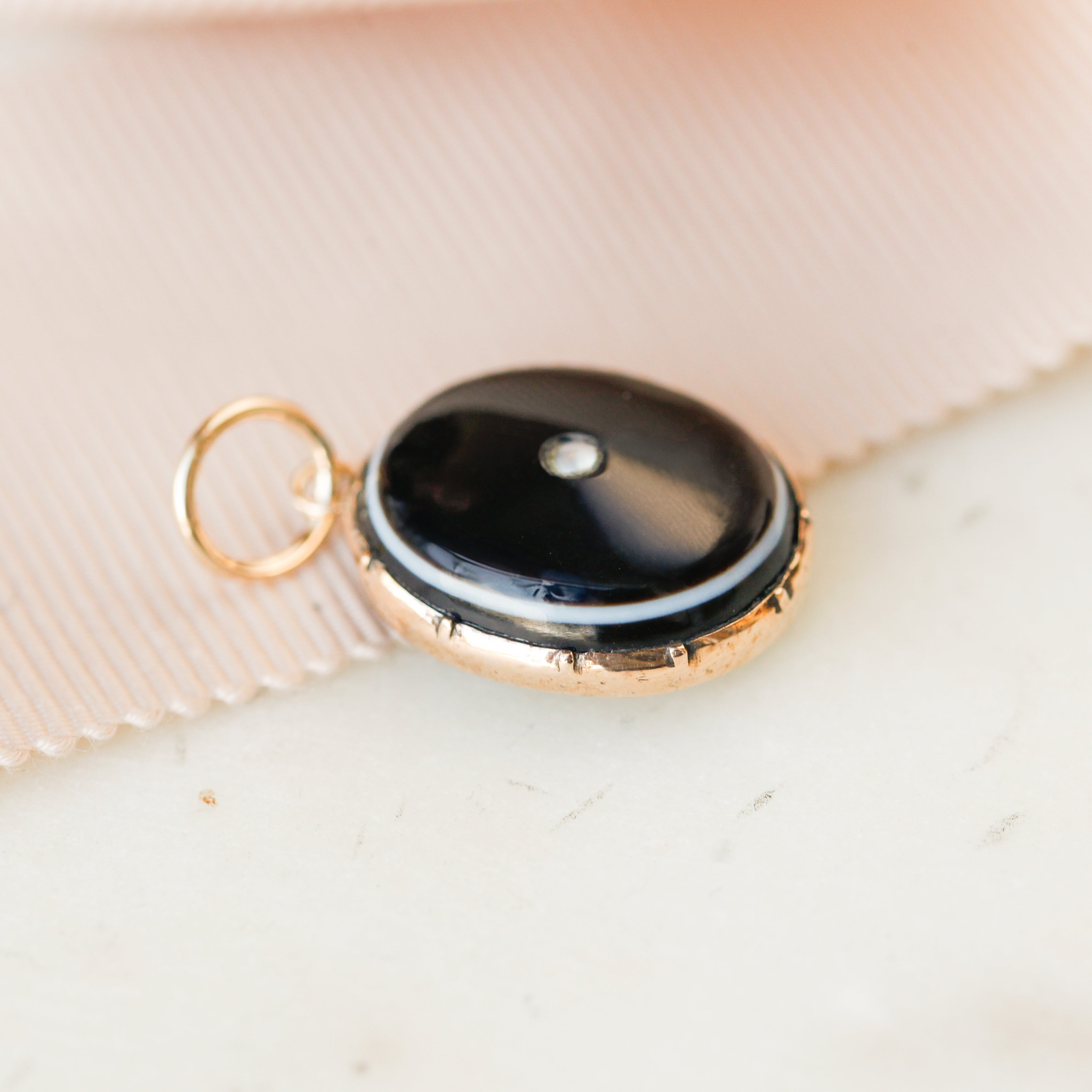 Perry Banded Agate Pendant