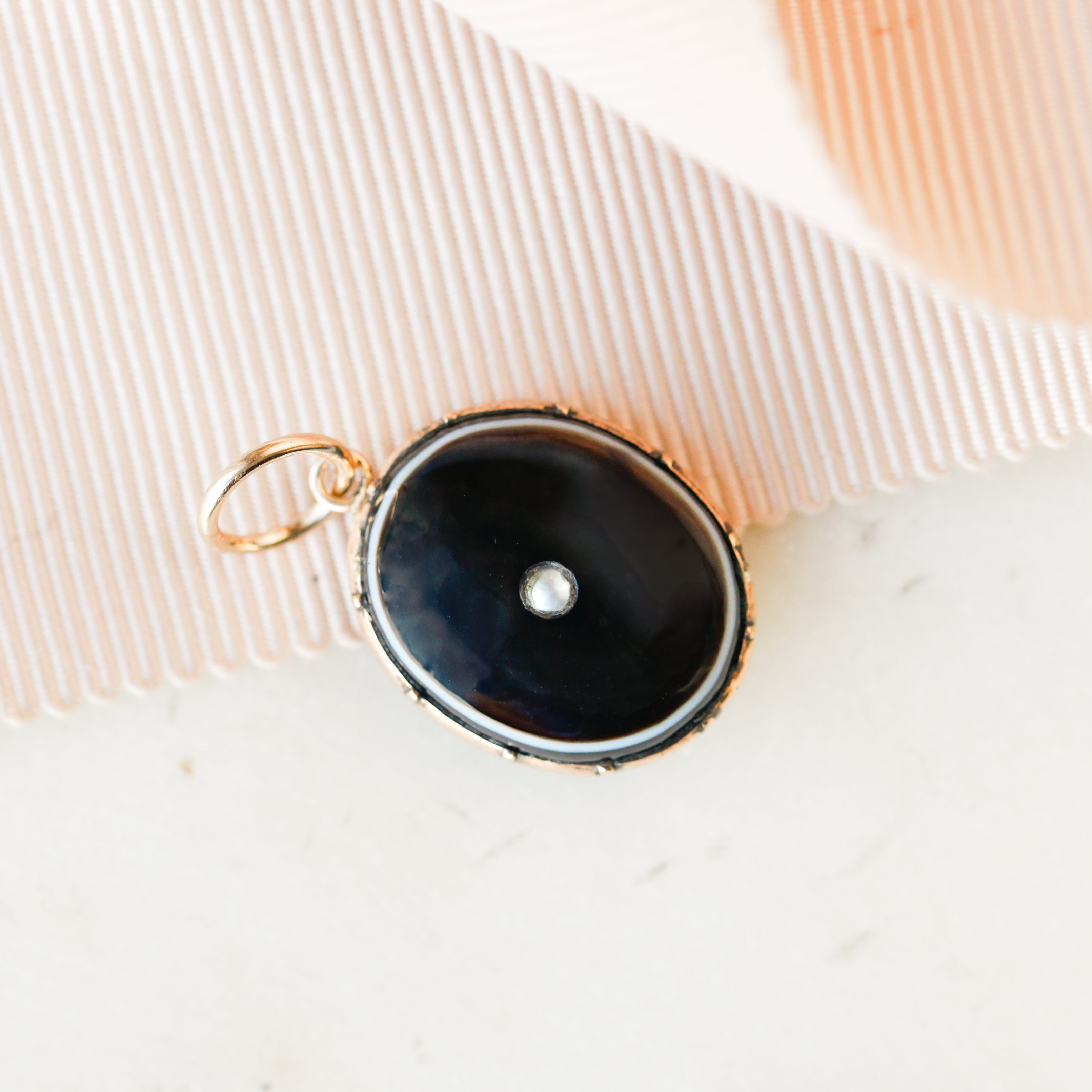 Perry Banded Agate Pendant