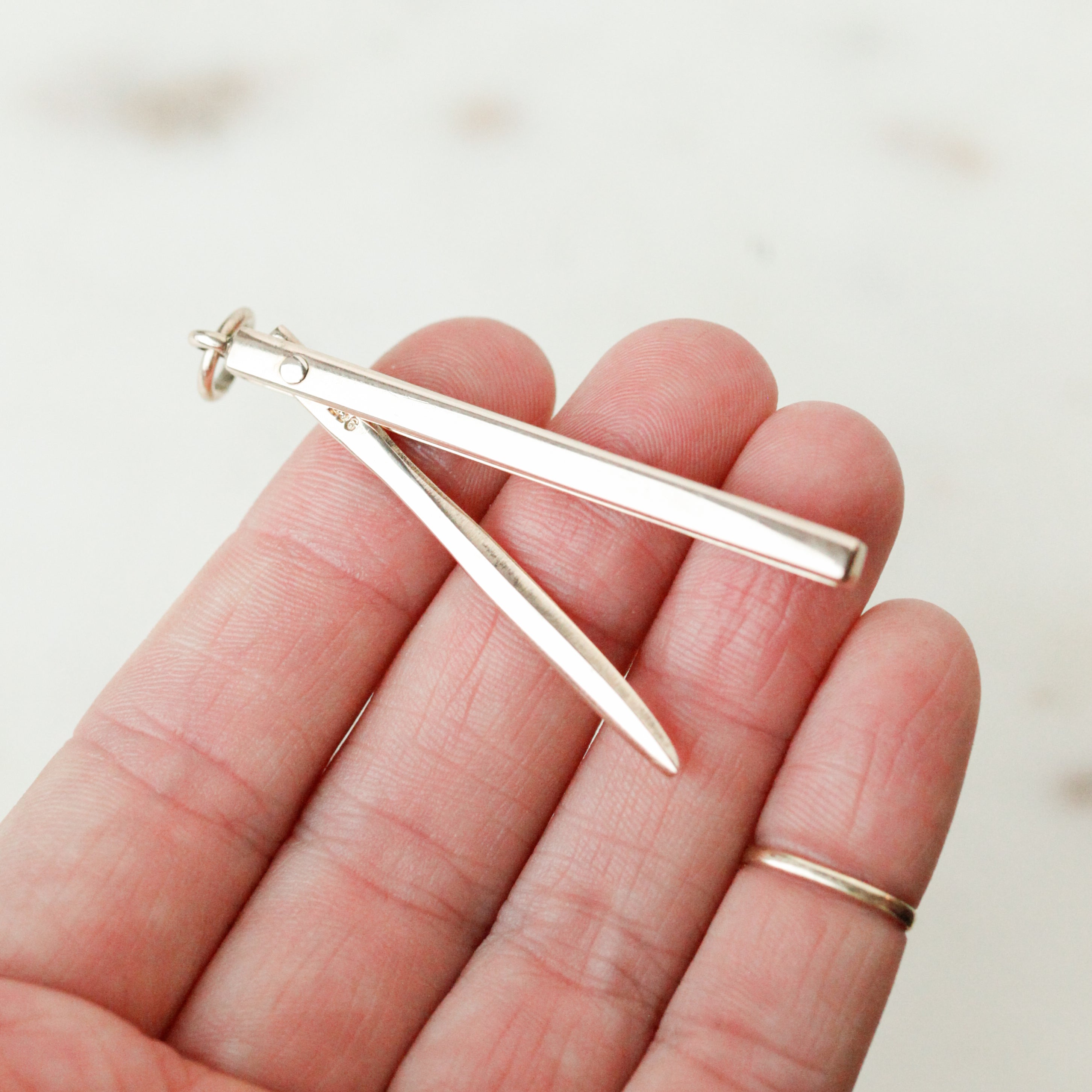 Horace 9k Gold Toothpick Charm