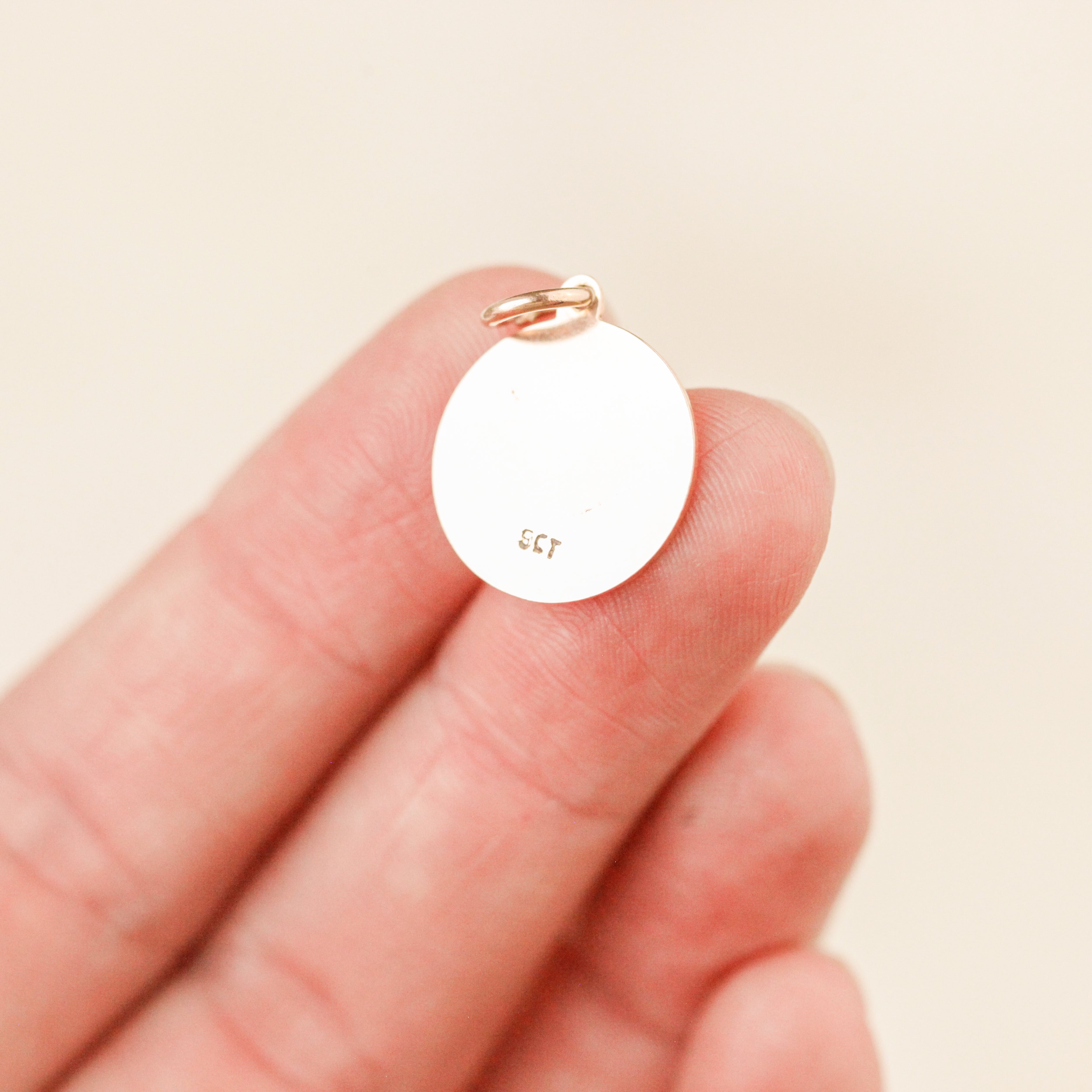 Saint Christopher 9k Gold Charm