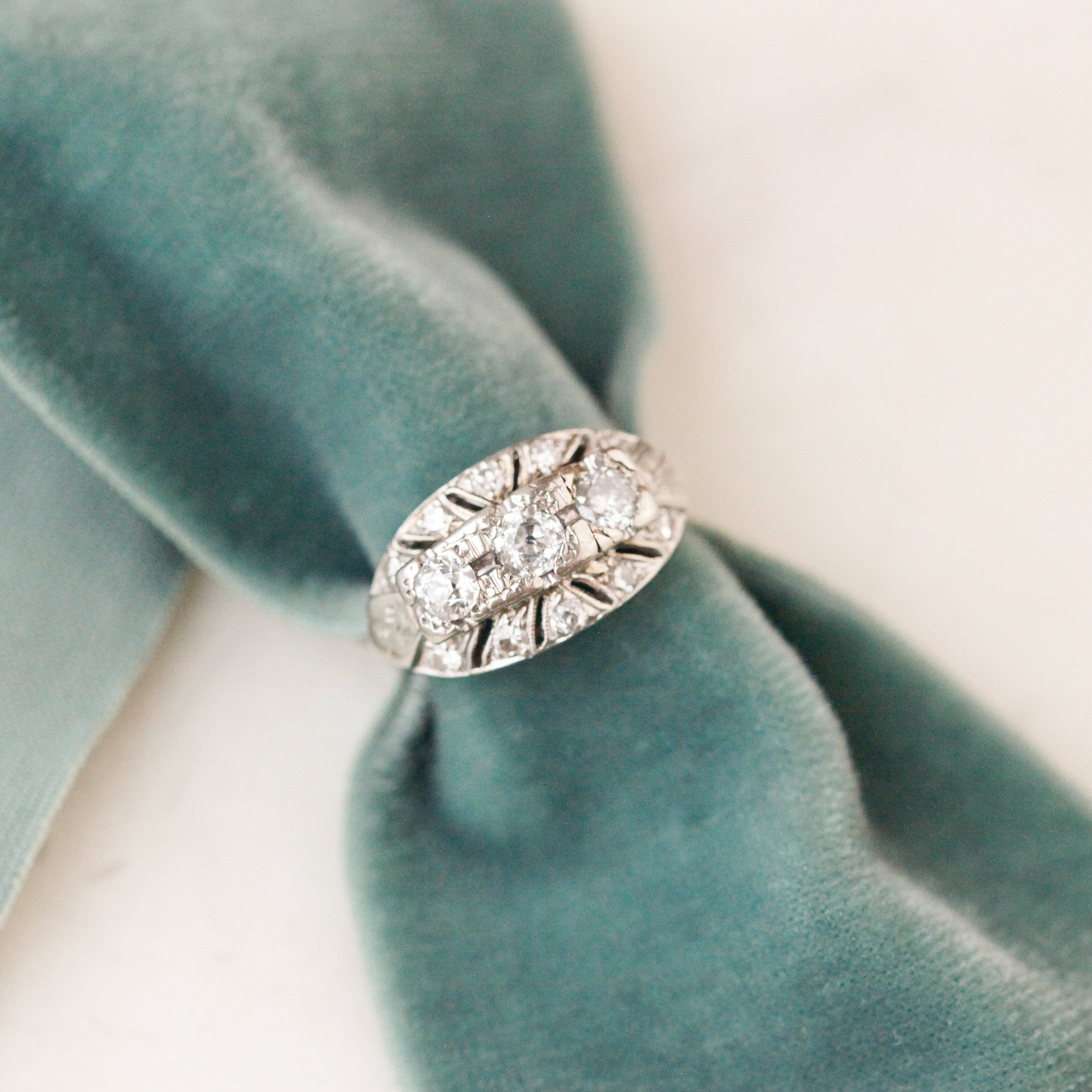 Duchess Deco Diamond Ring