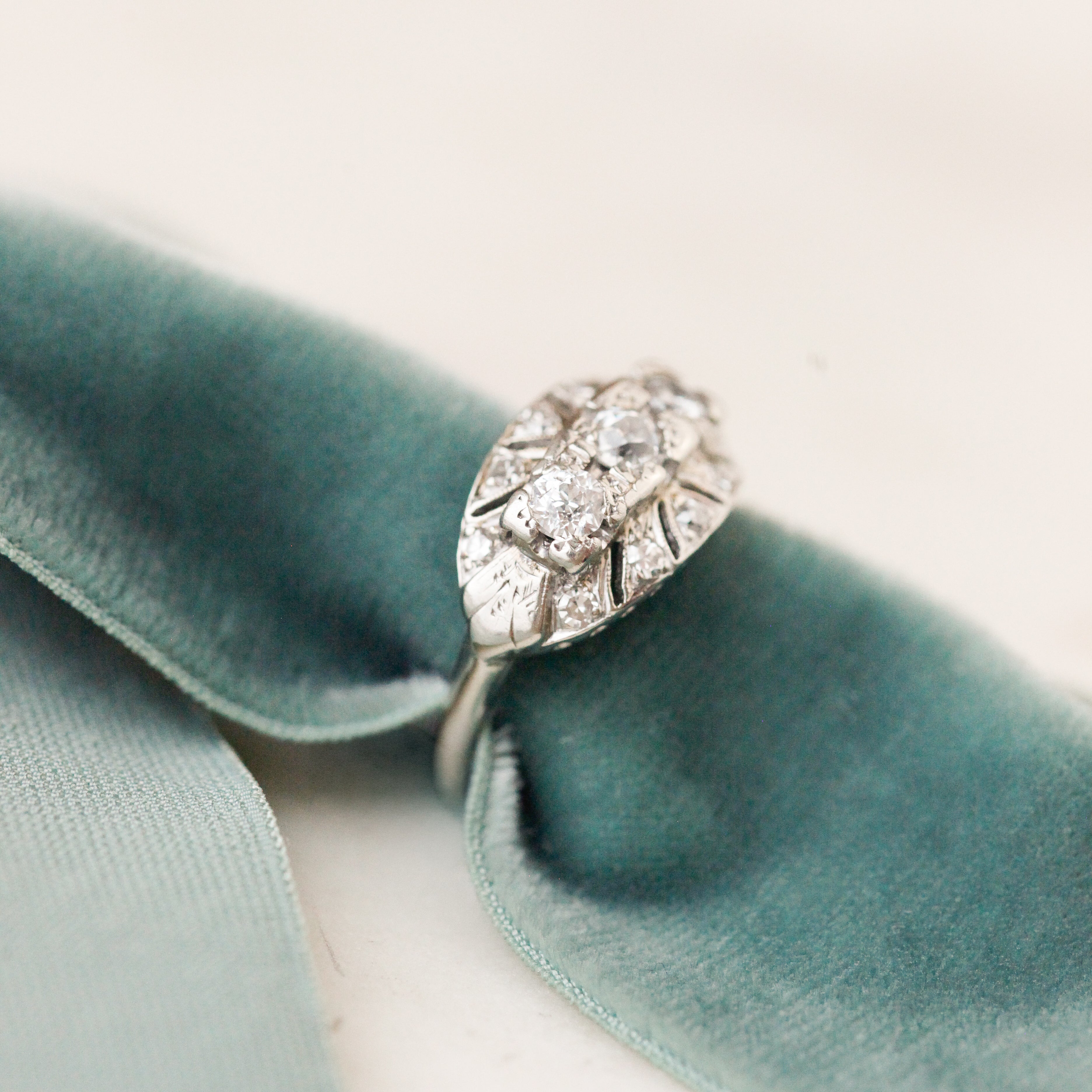Duchess Deco Diamond Ring