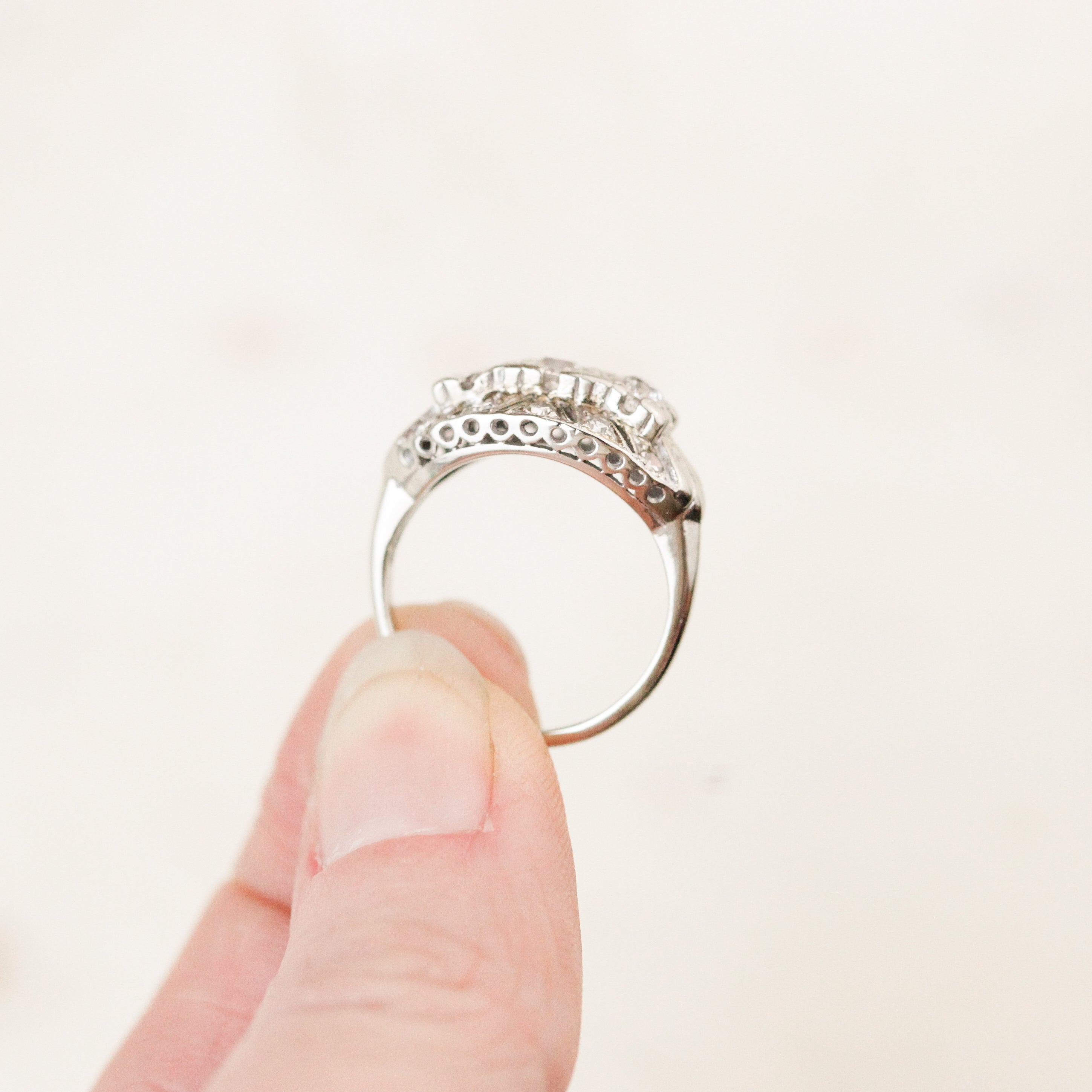 Duchess Deco Diamond Ring