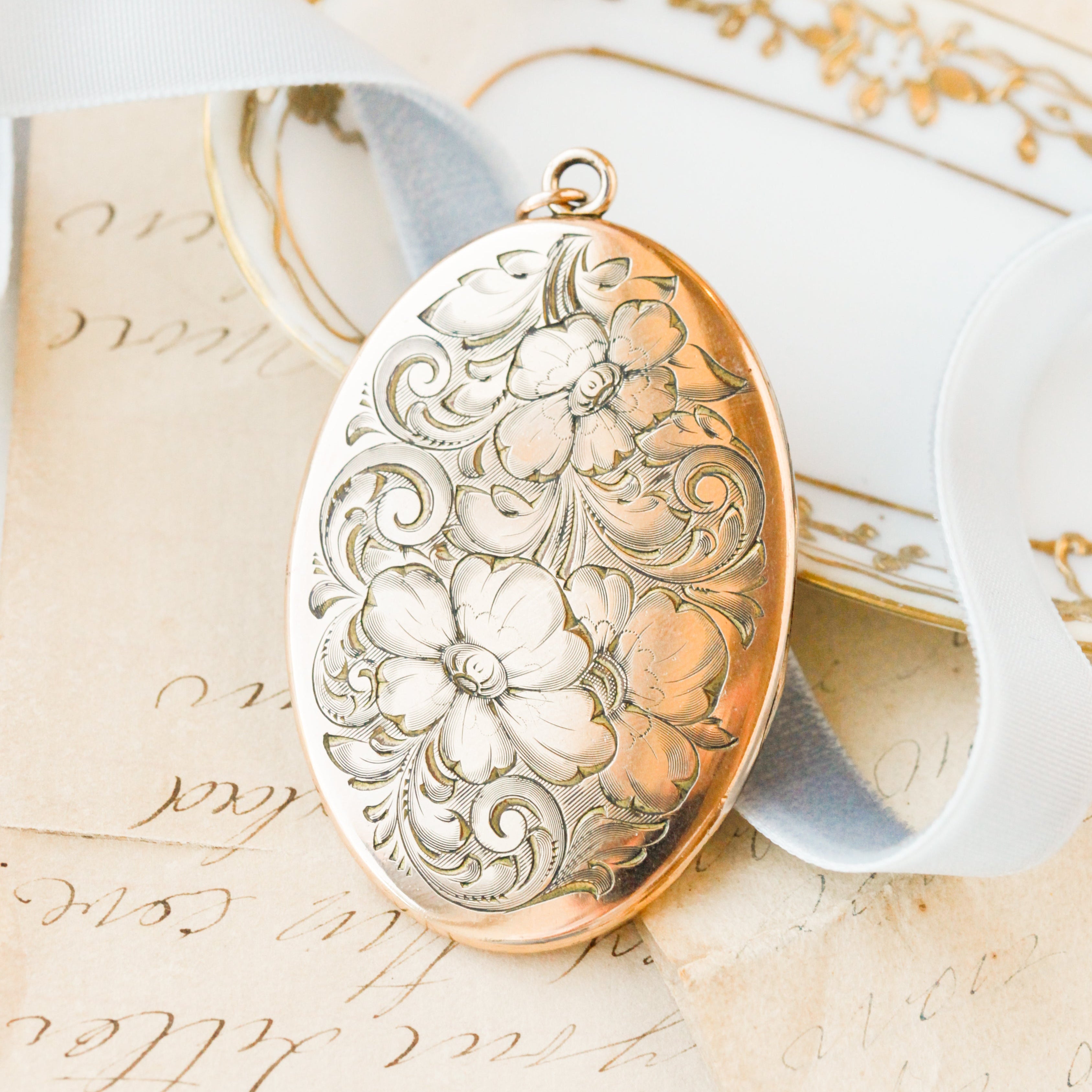 Victorian "C" Locket