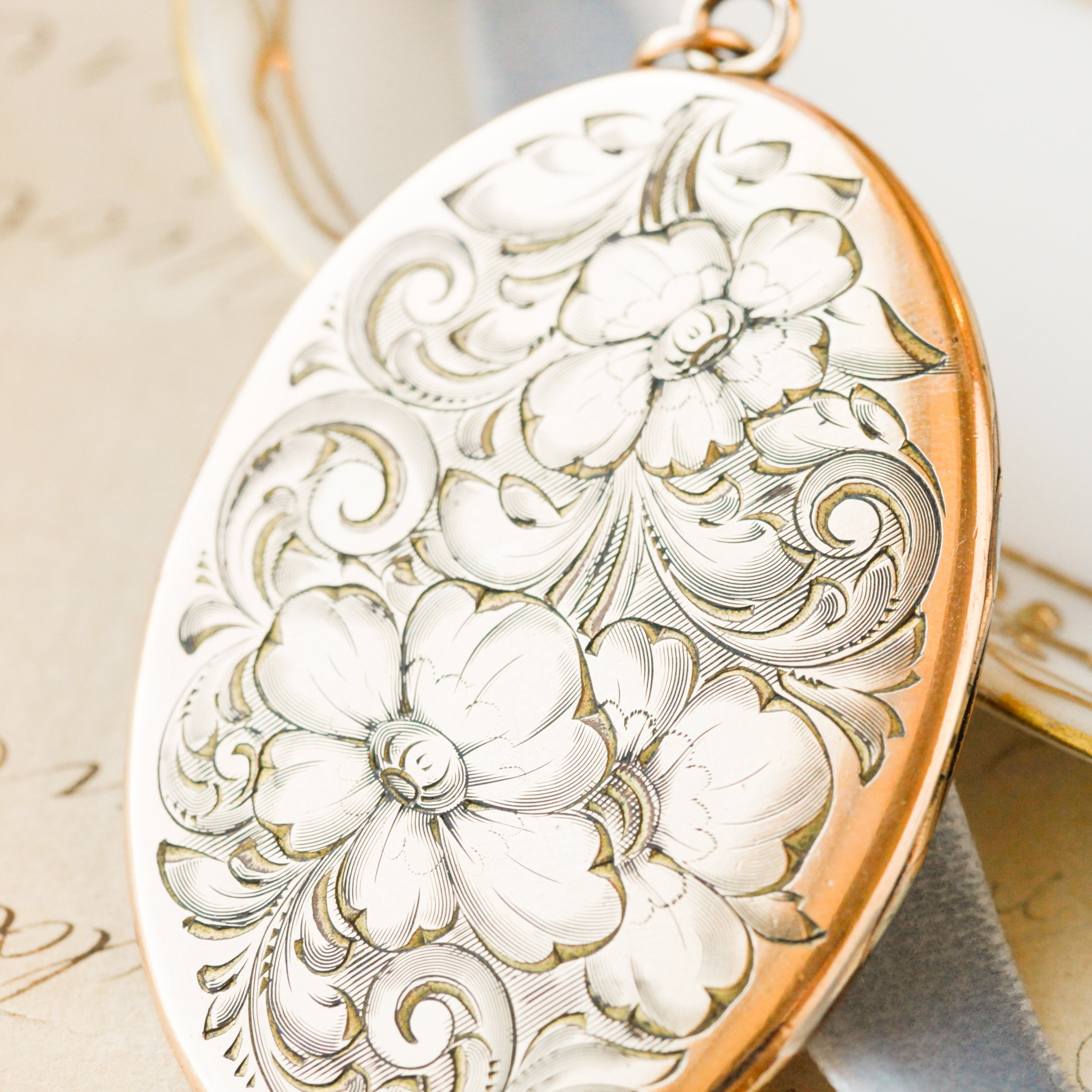 Victorian "C" Locket