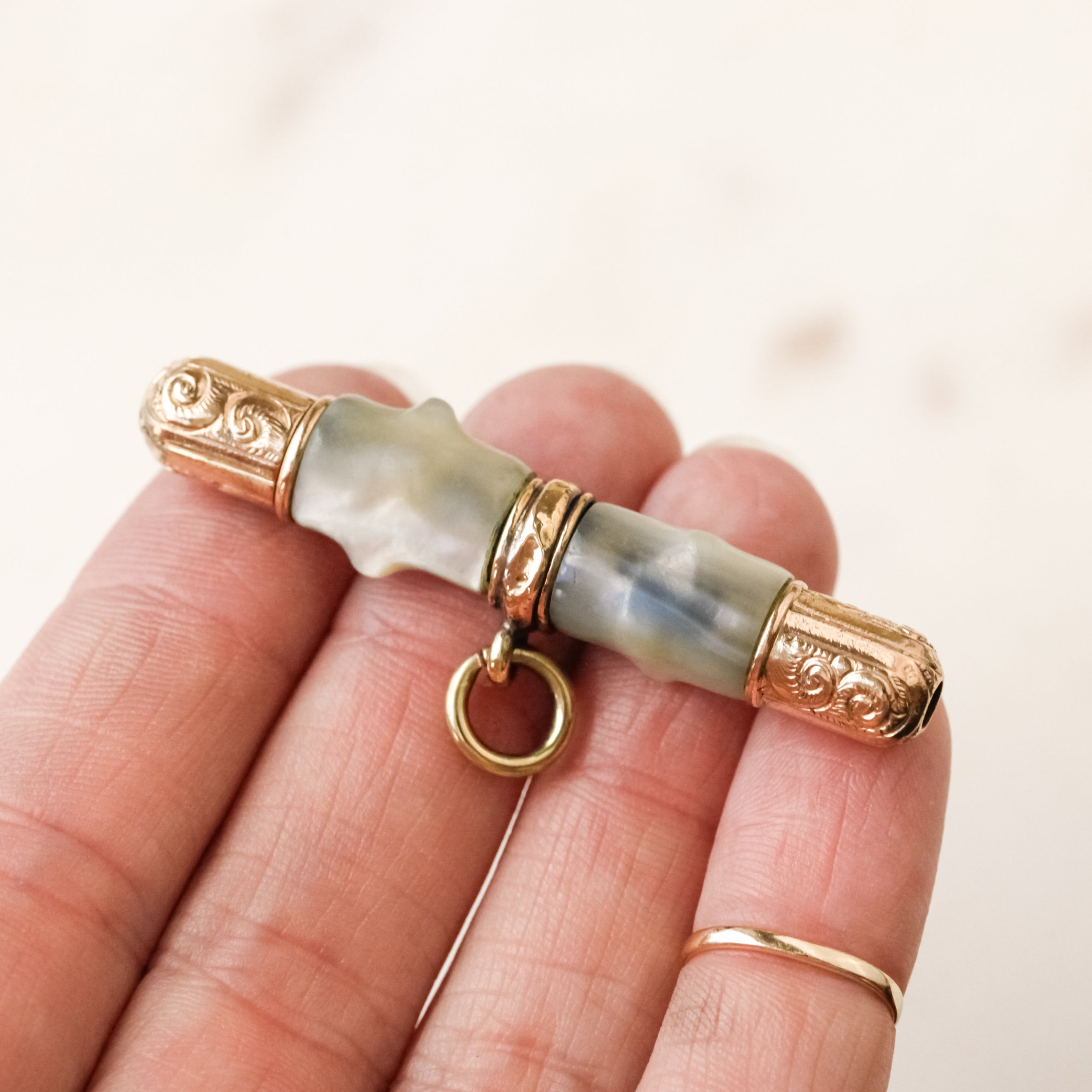Secret Mother of Pearl Toggle