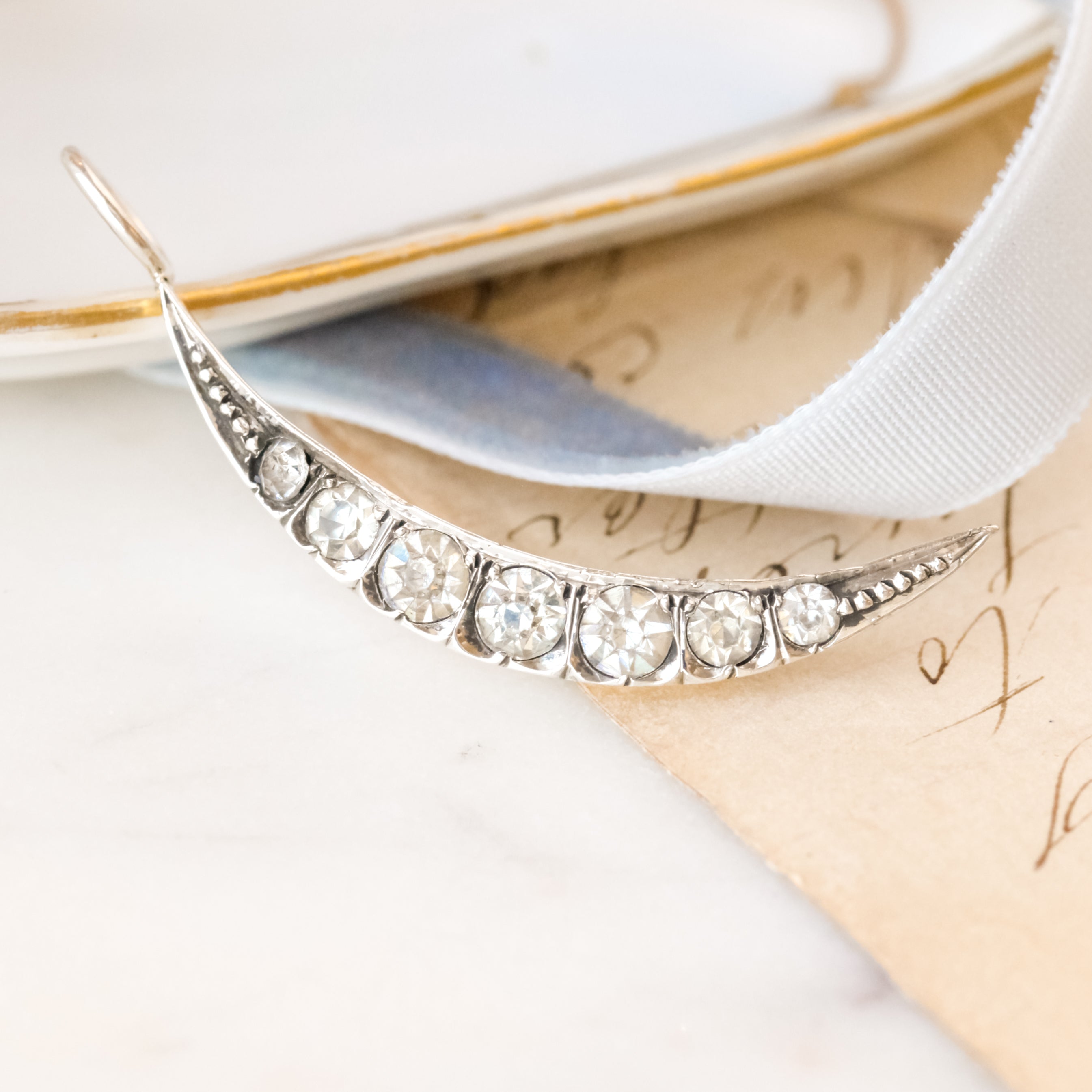 Fiona Crescent Pendant