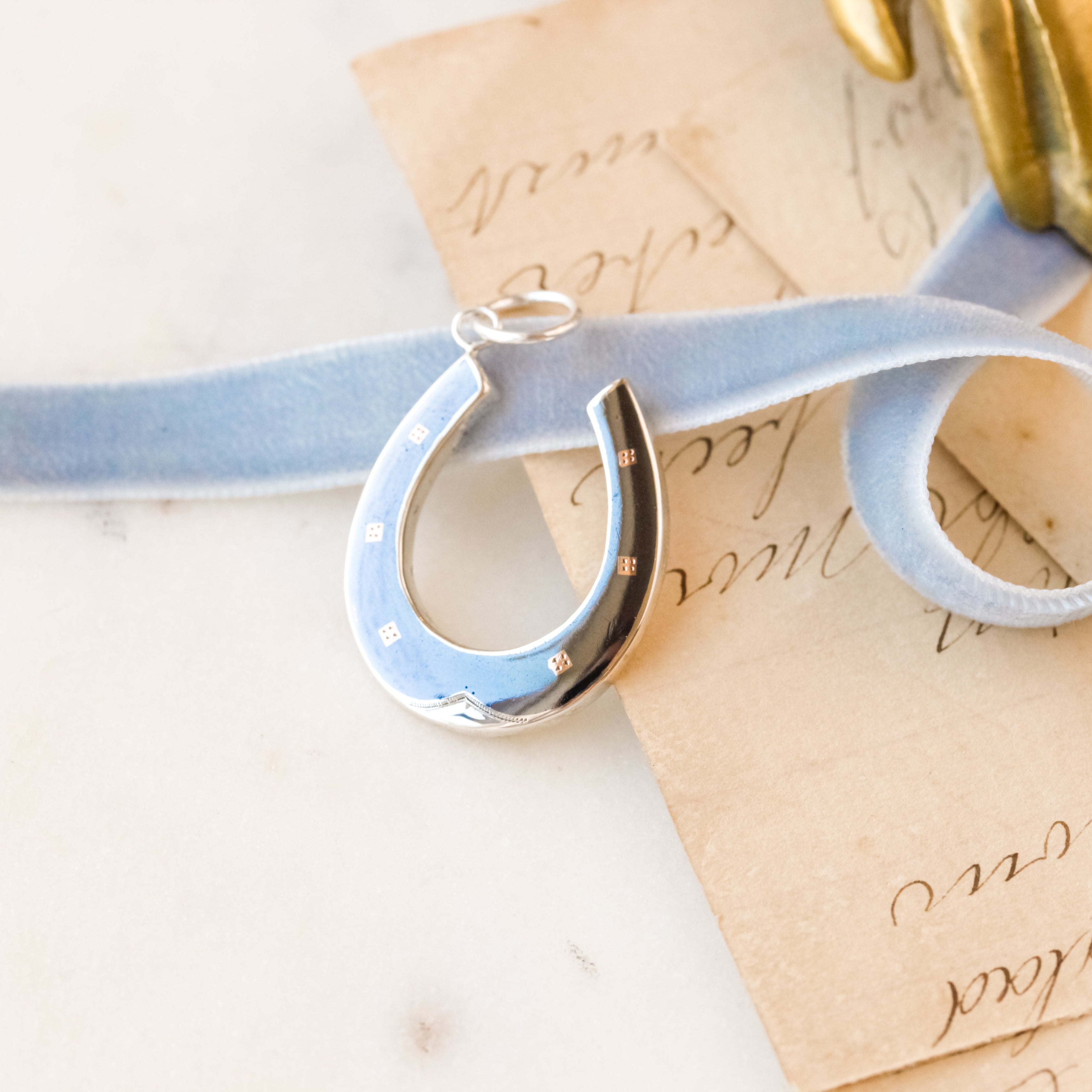 Lucky Horseshoe Pendant