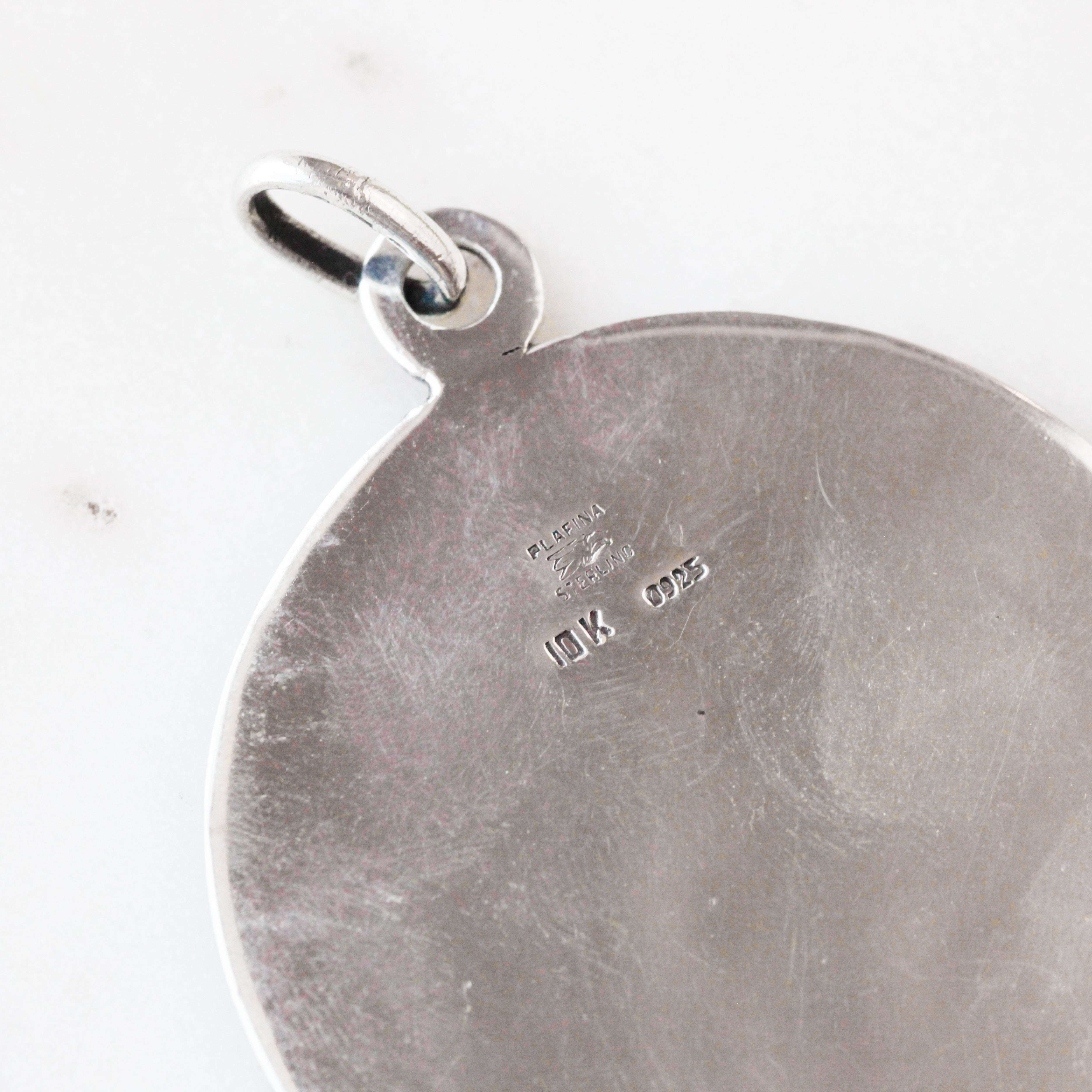 Hand Engraved "B" Medallion
