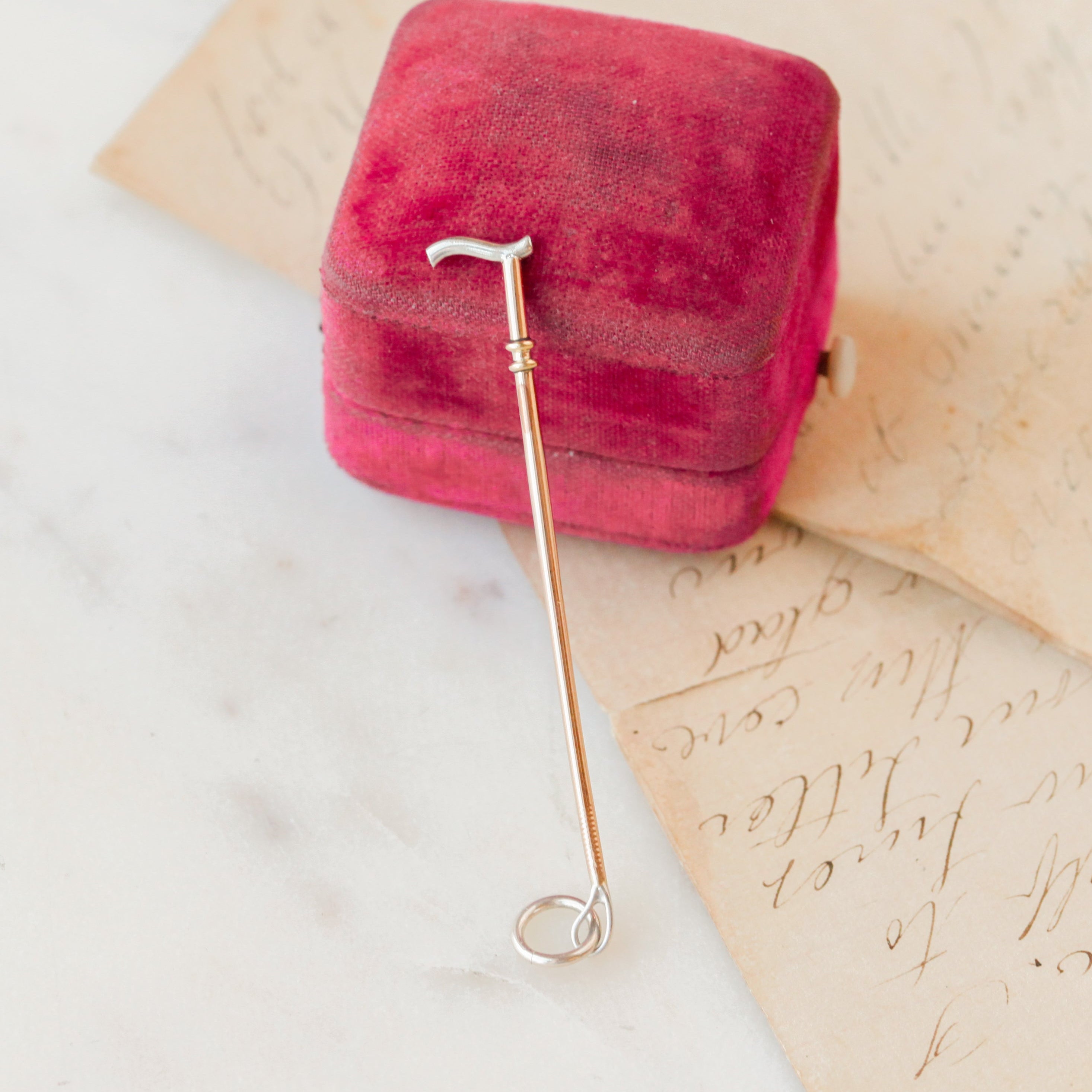 Victorian Equestrian Riding Crop Charm