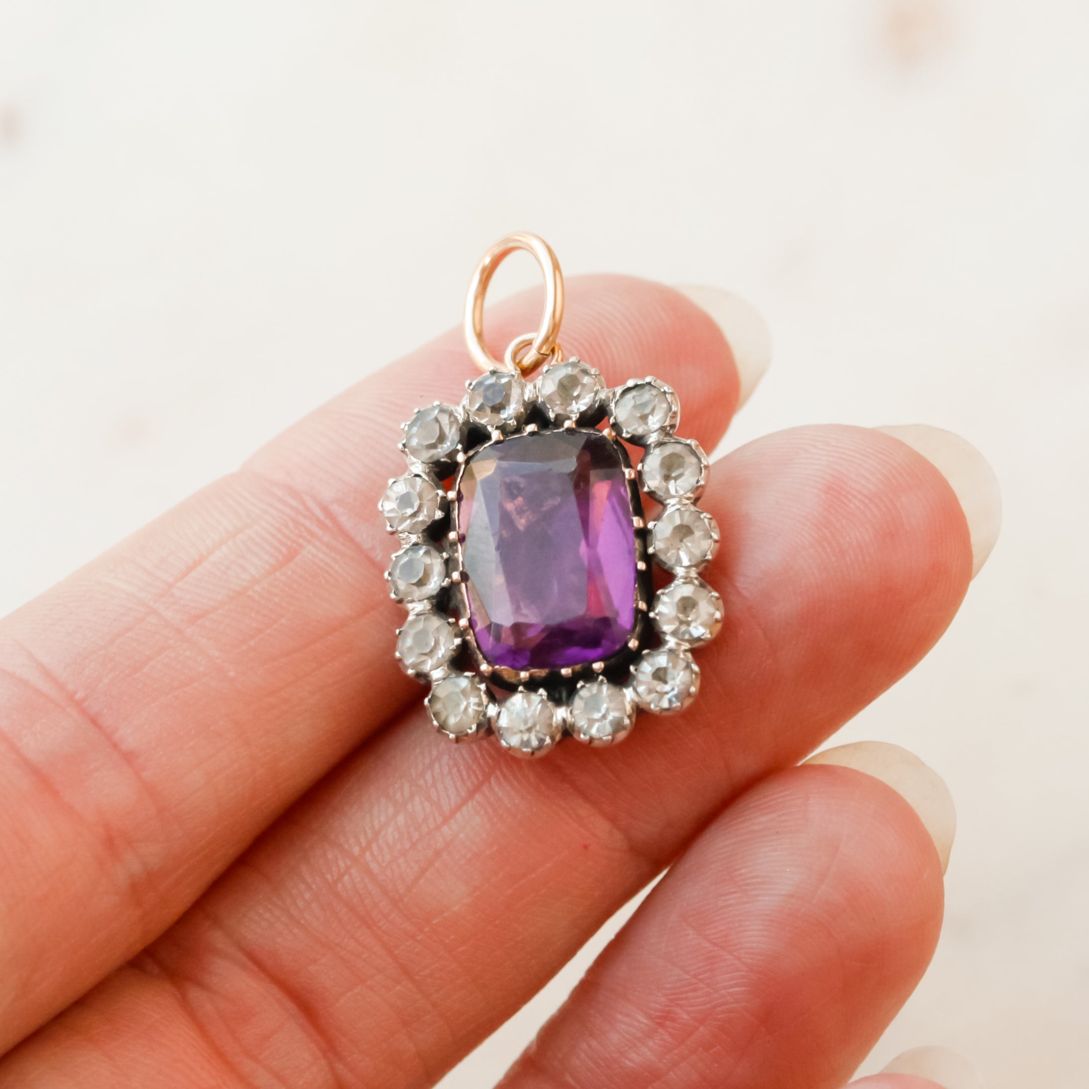 Georgie Amethyst Pendant