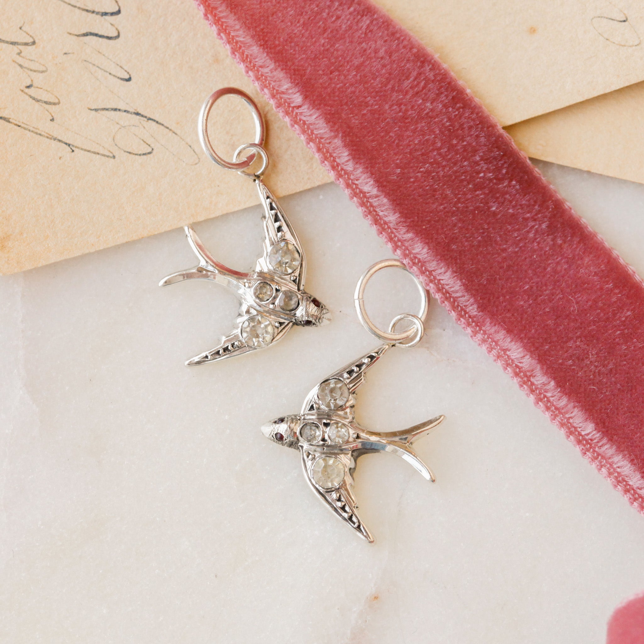 Lover's Swallow Pendants