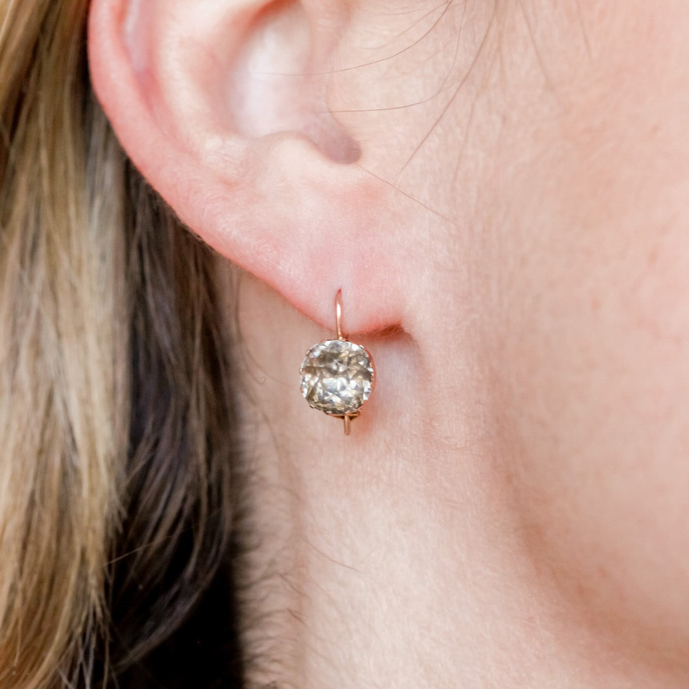 Rosie Georgian Paste Earrings
