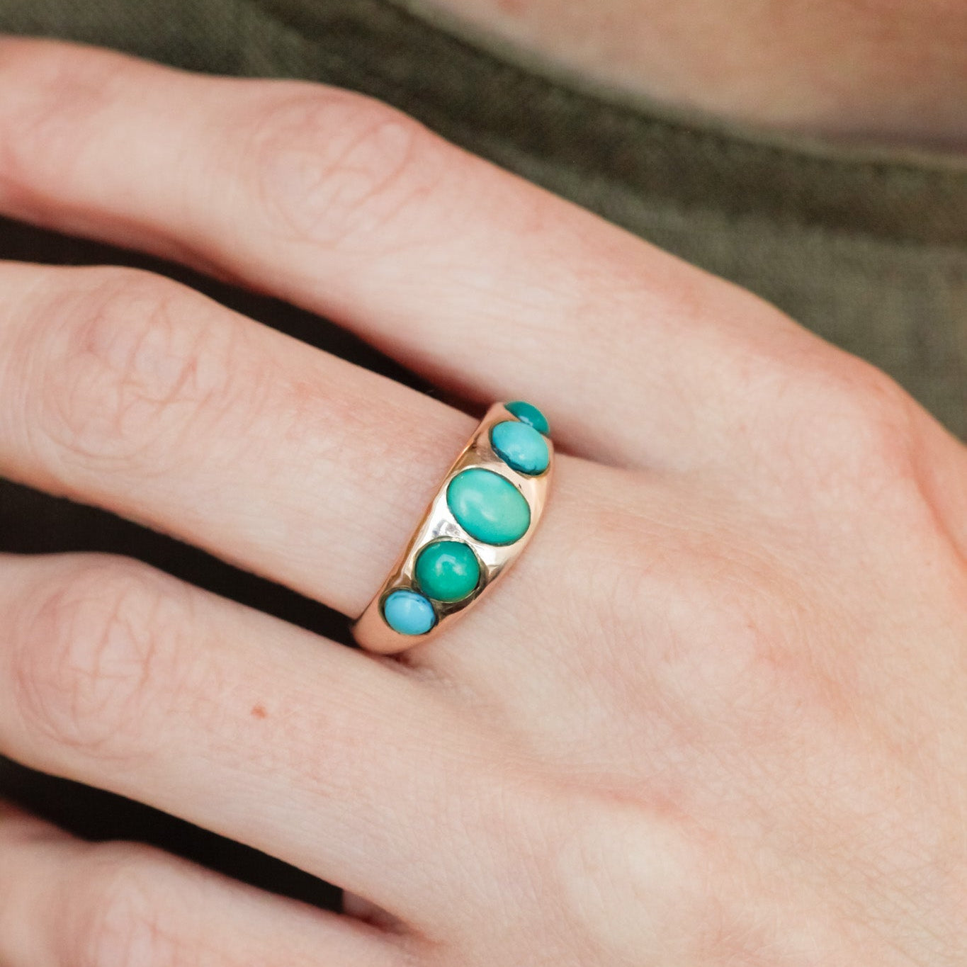 Dominque Turquoise Ring