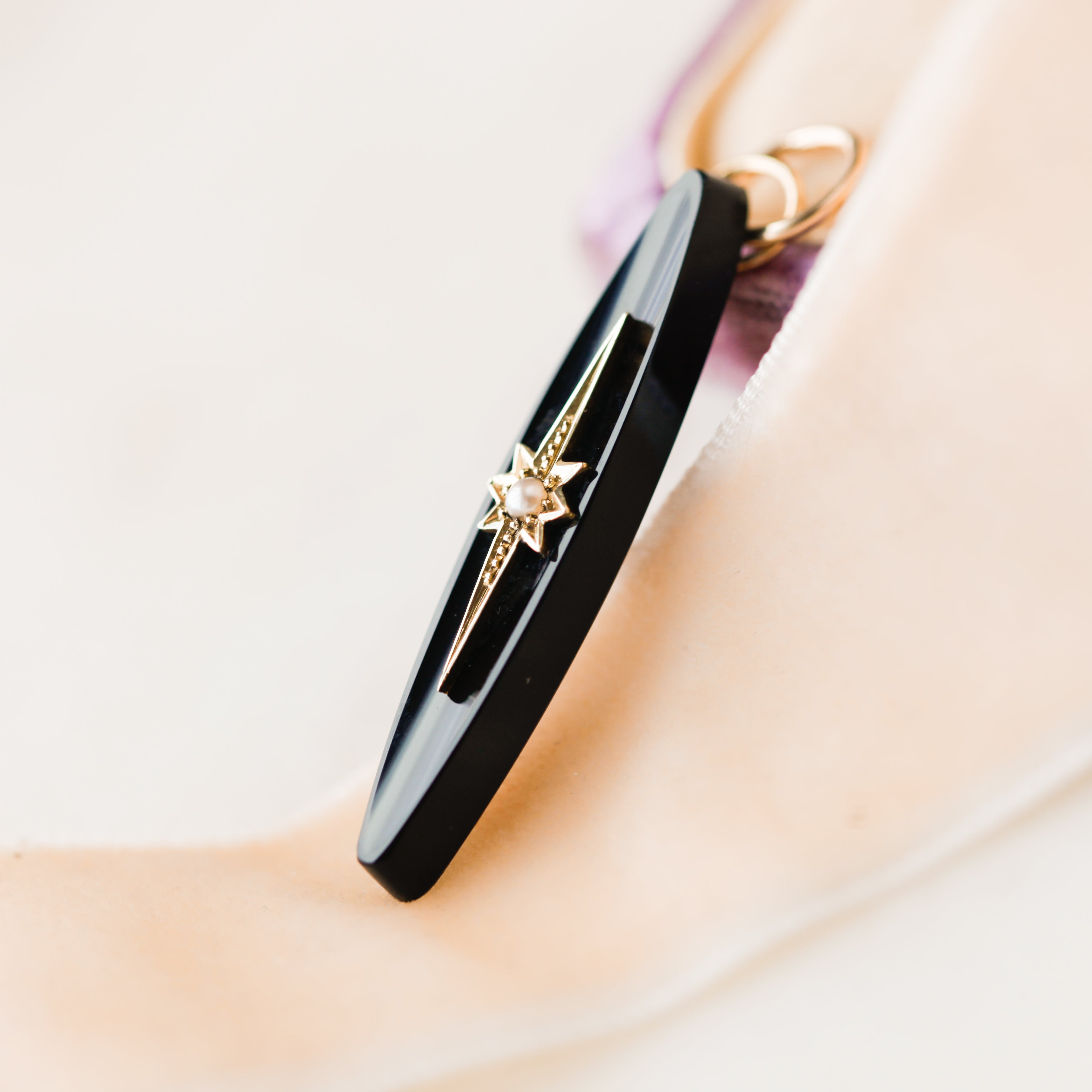 Onyx Celestial Pendant