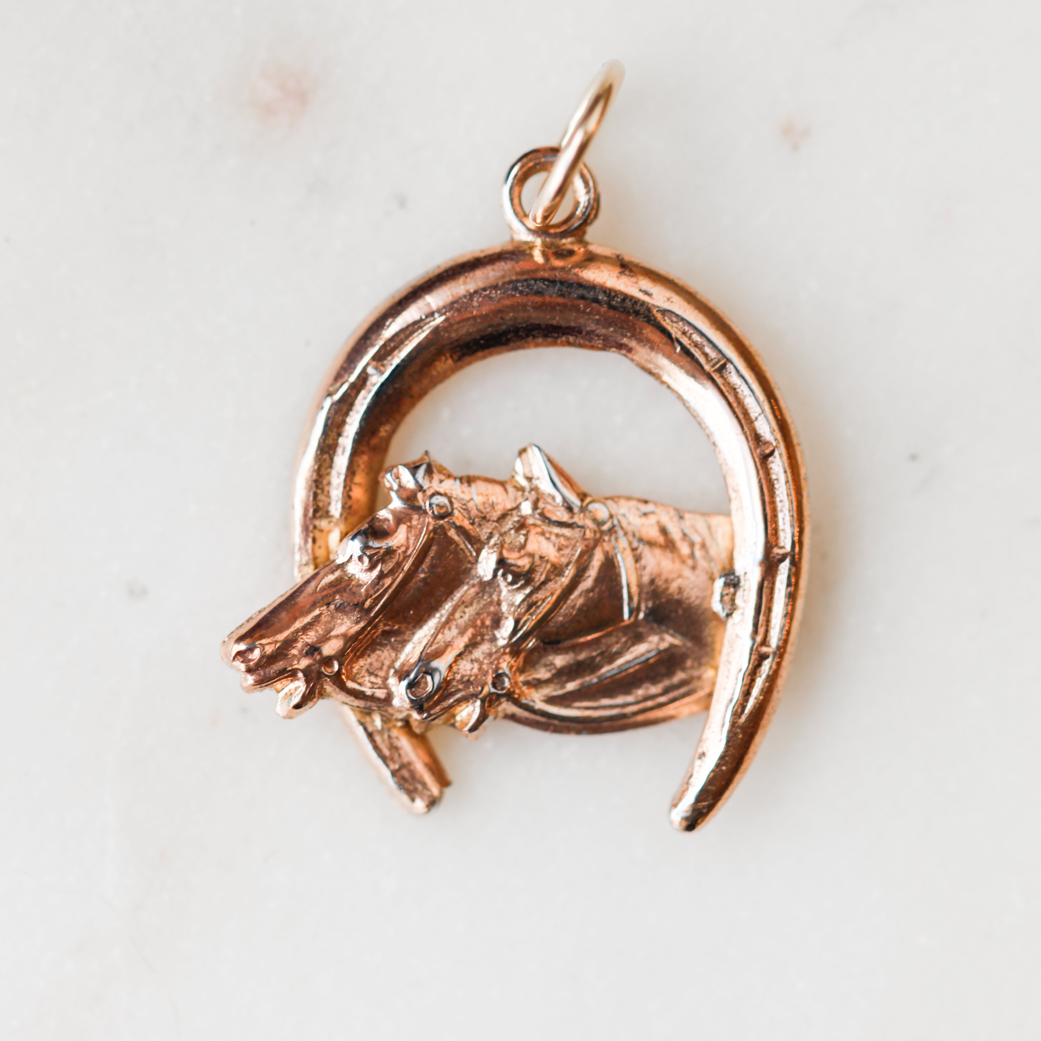 Victorian Horseshoe Pendant