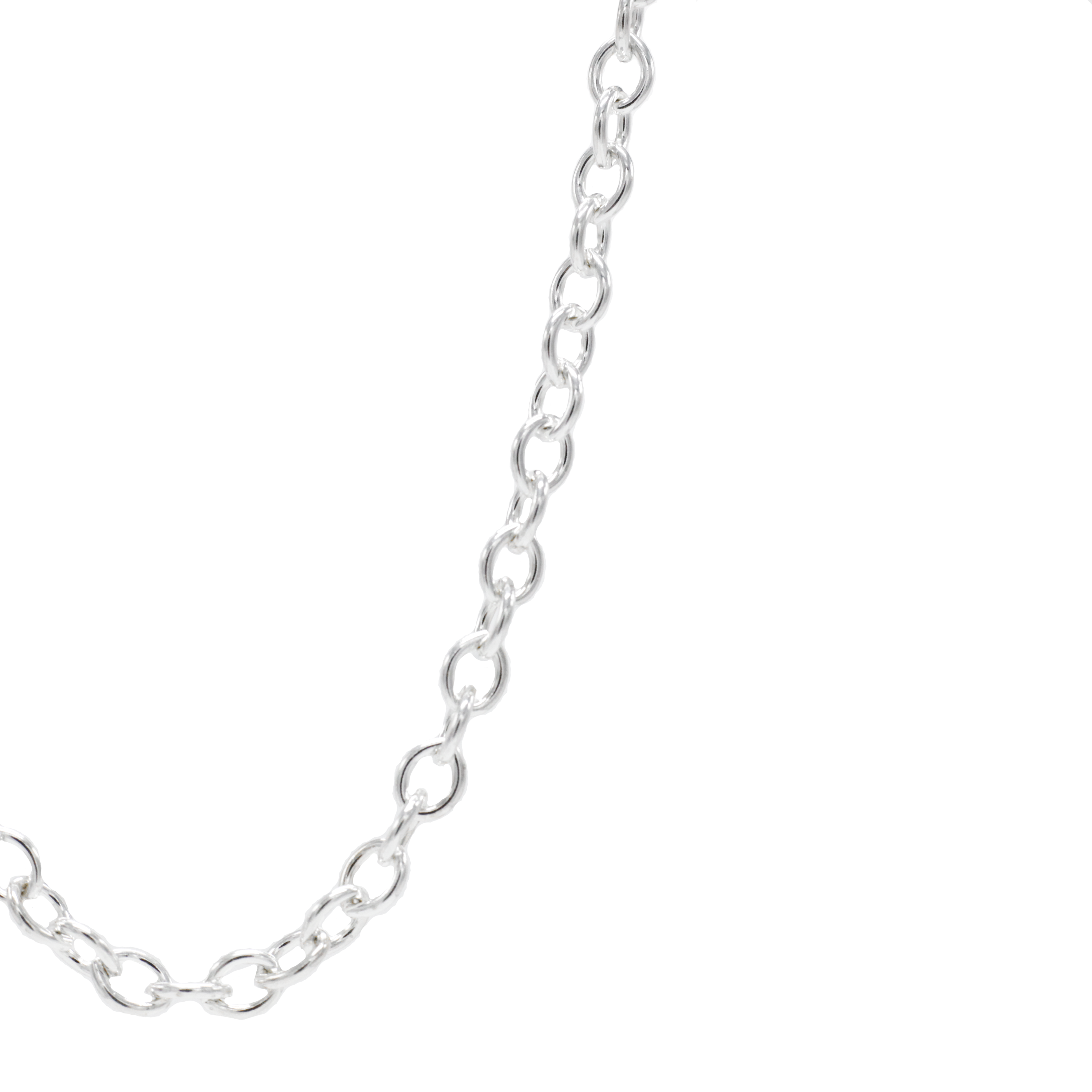 Large Charm Chain in Sterling Silver