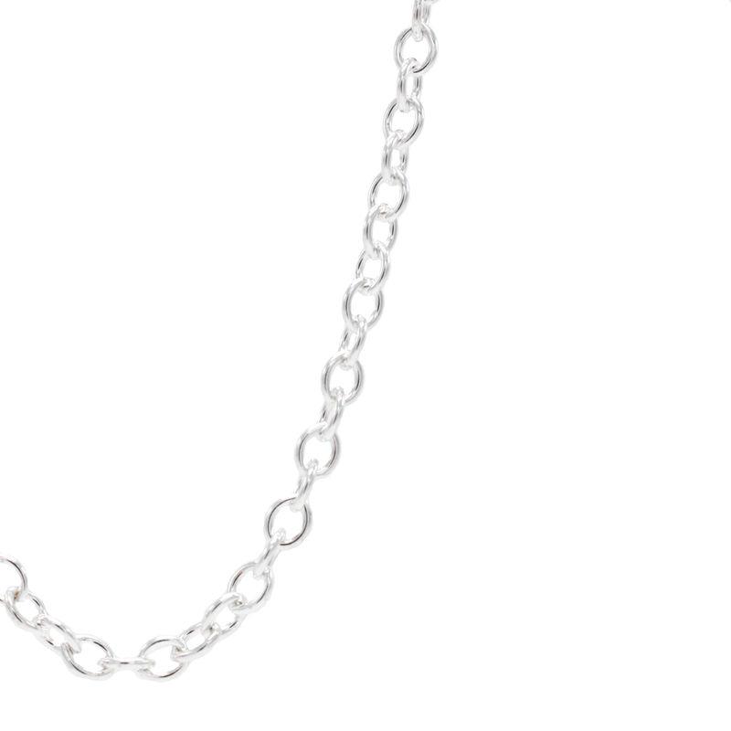 Large Charm Chain in Sterling Silver