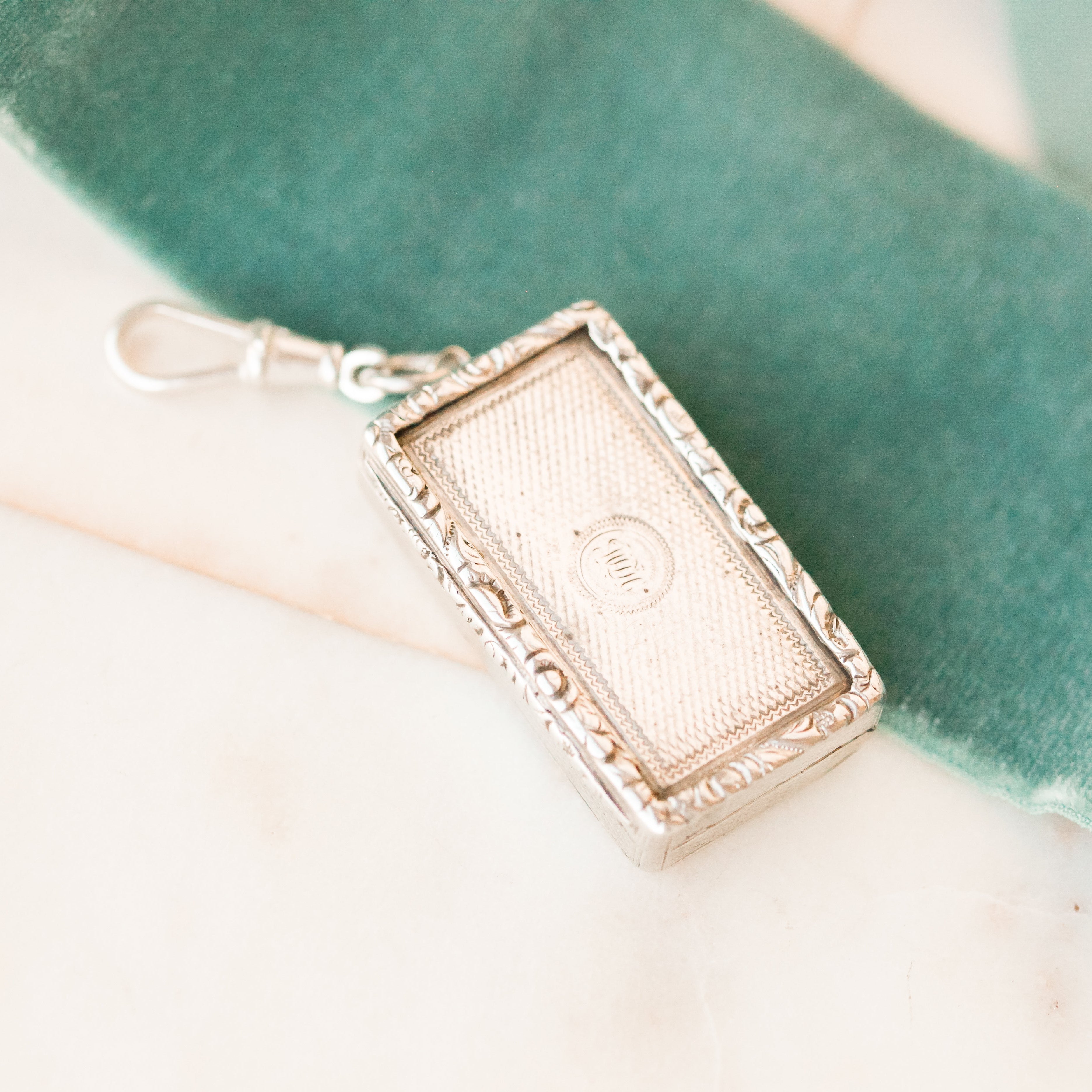 Sterling Vinaigrette Perfume Box