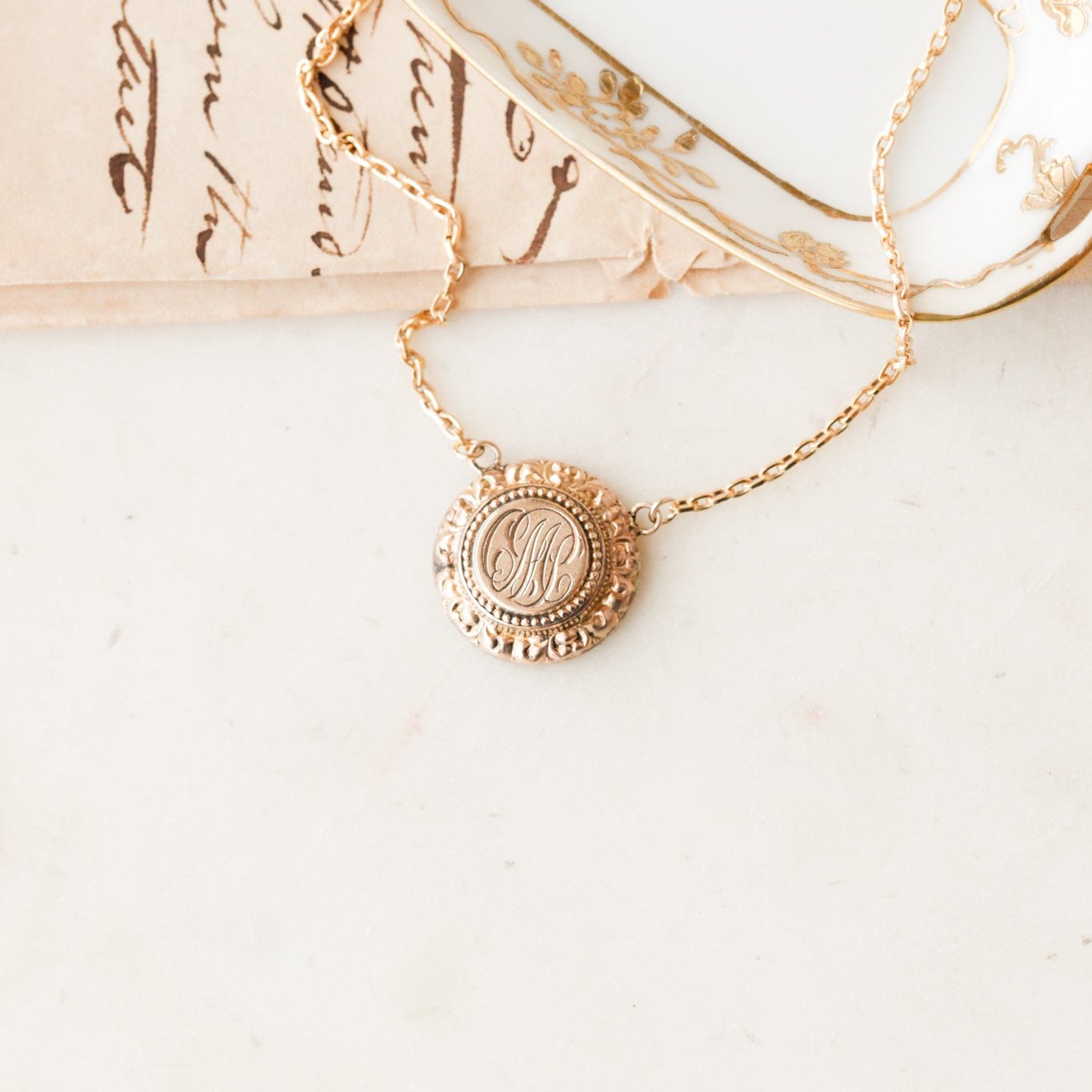 "CMP" Victorian Pendant