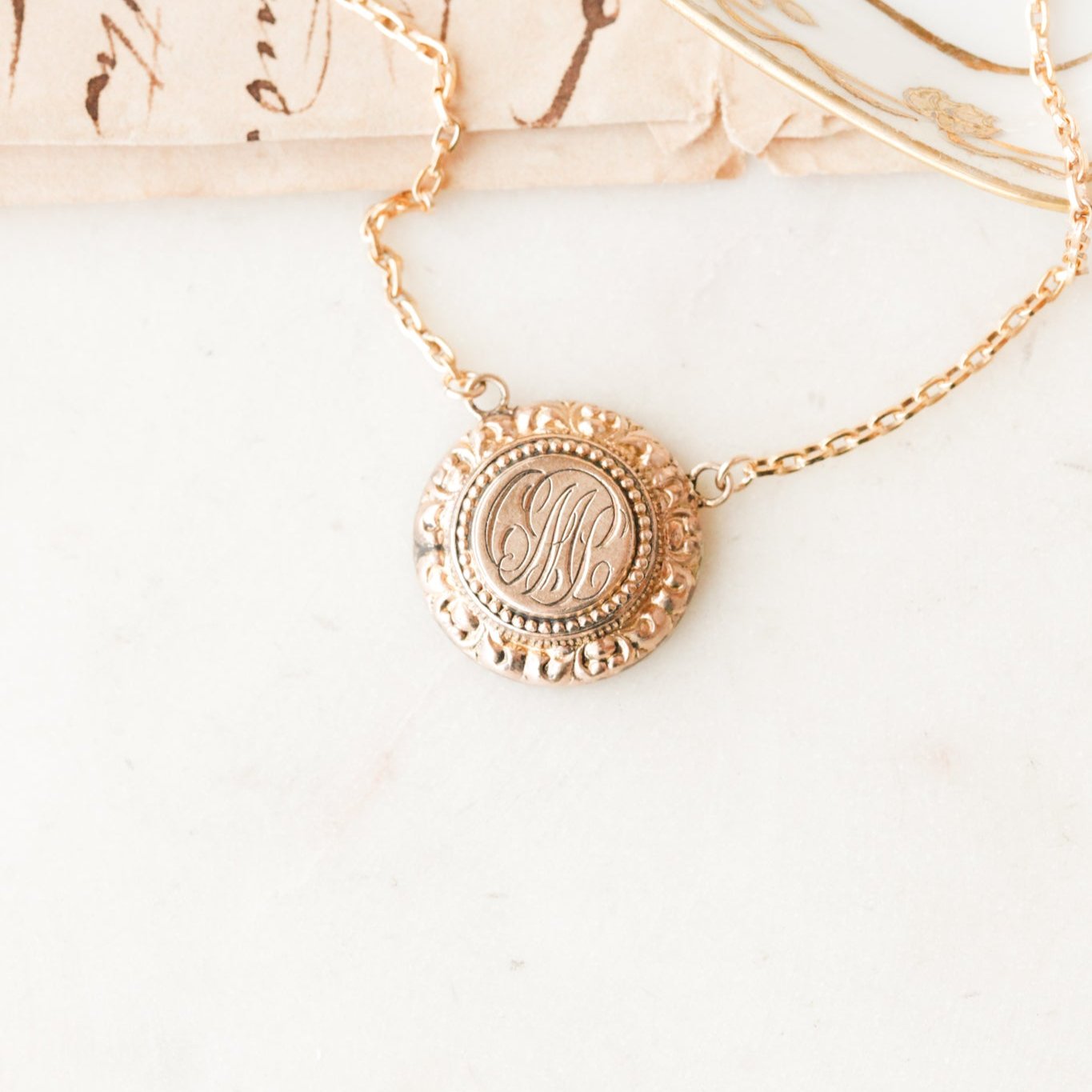 "CMP" Victorian Pendant