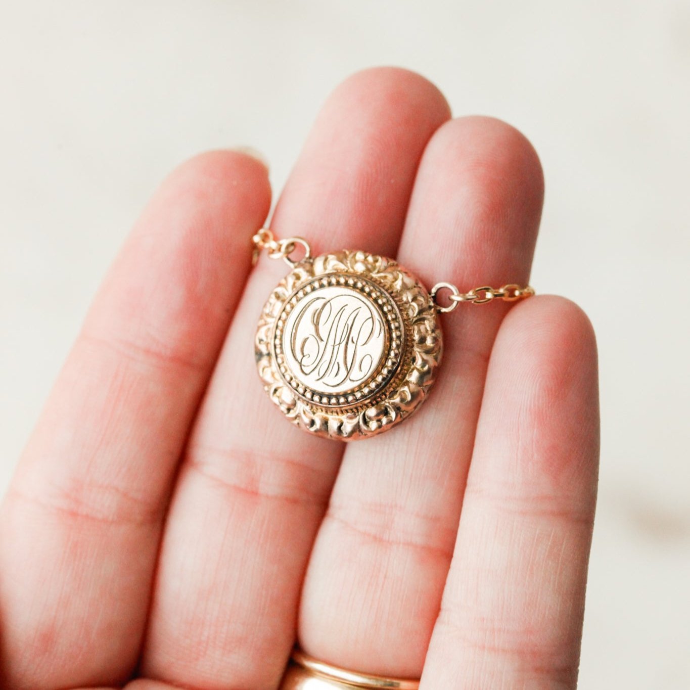 "CMP" Victorian Pendant