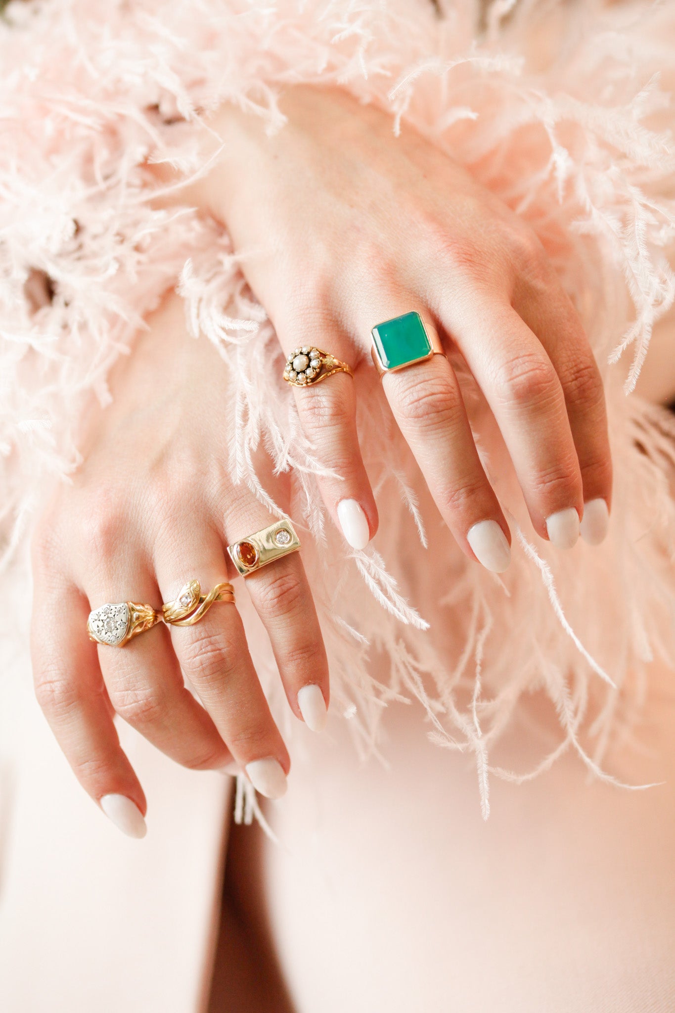 Cornwall Chrysoprase Signet