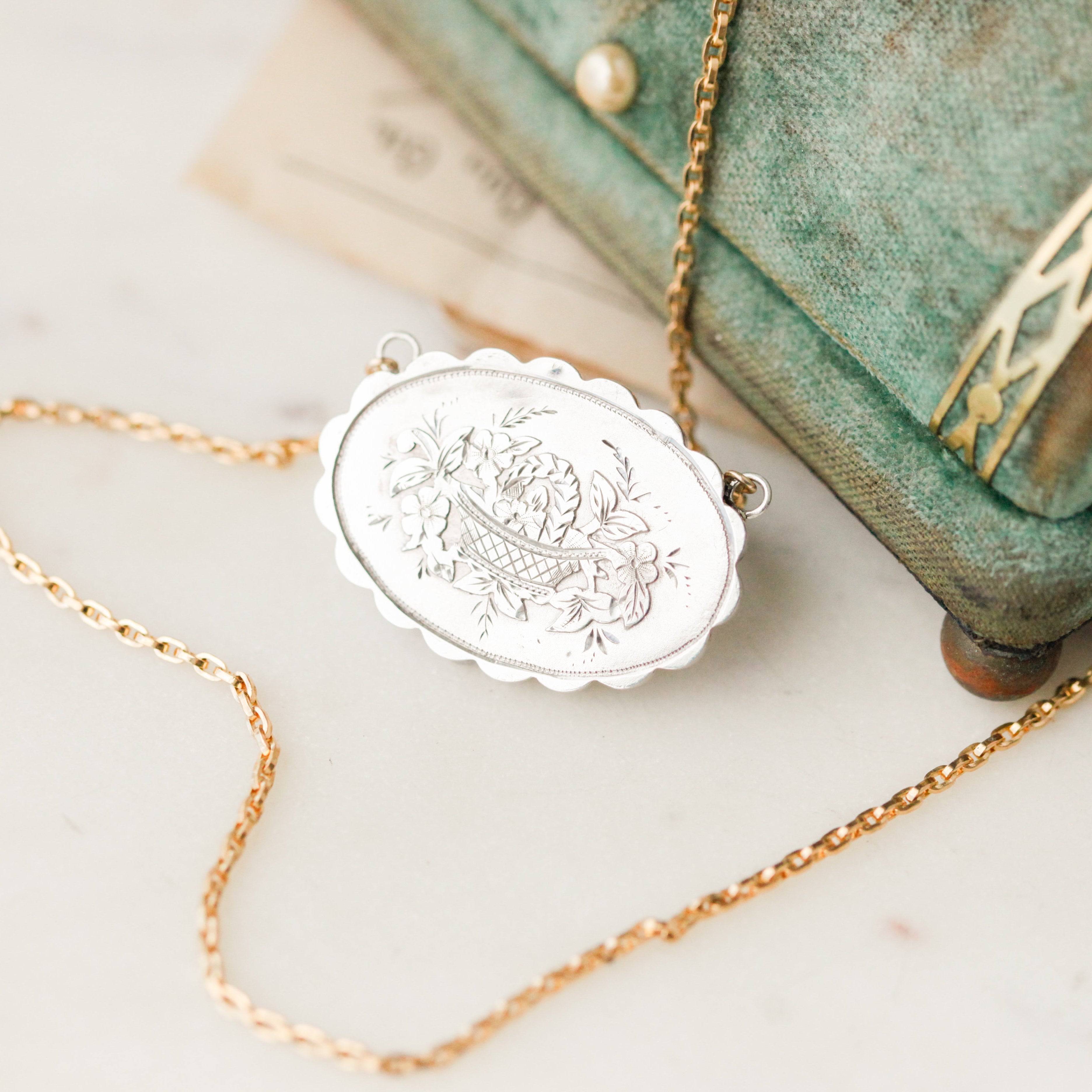 Jeanie Floral Pendant