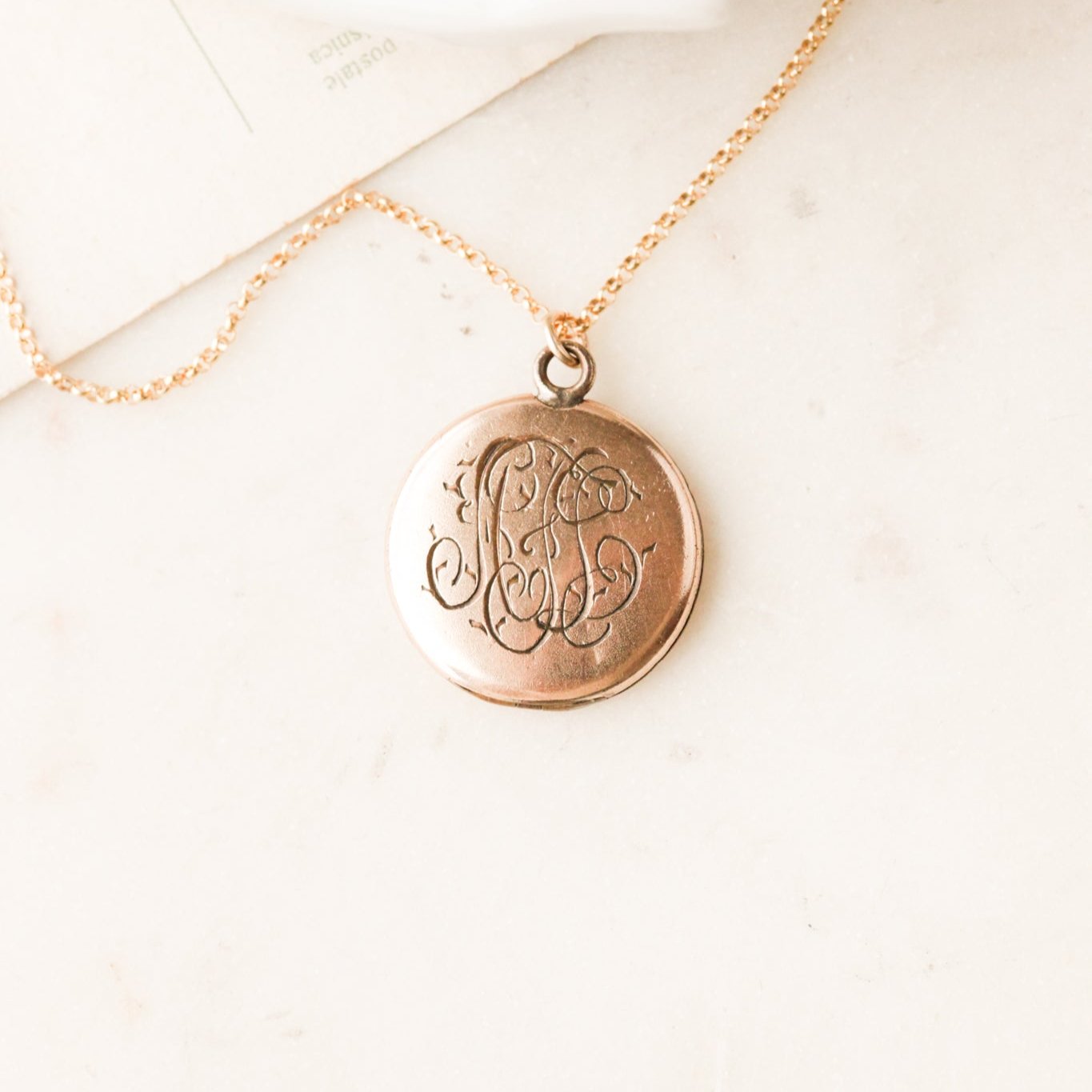 "AFL" Victorian Locket