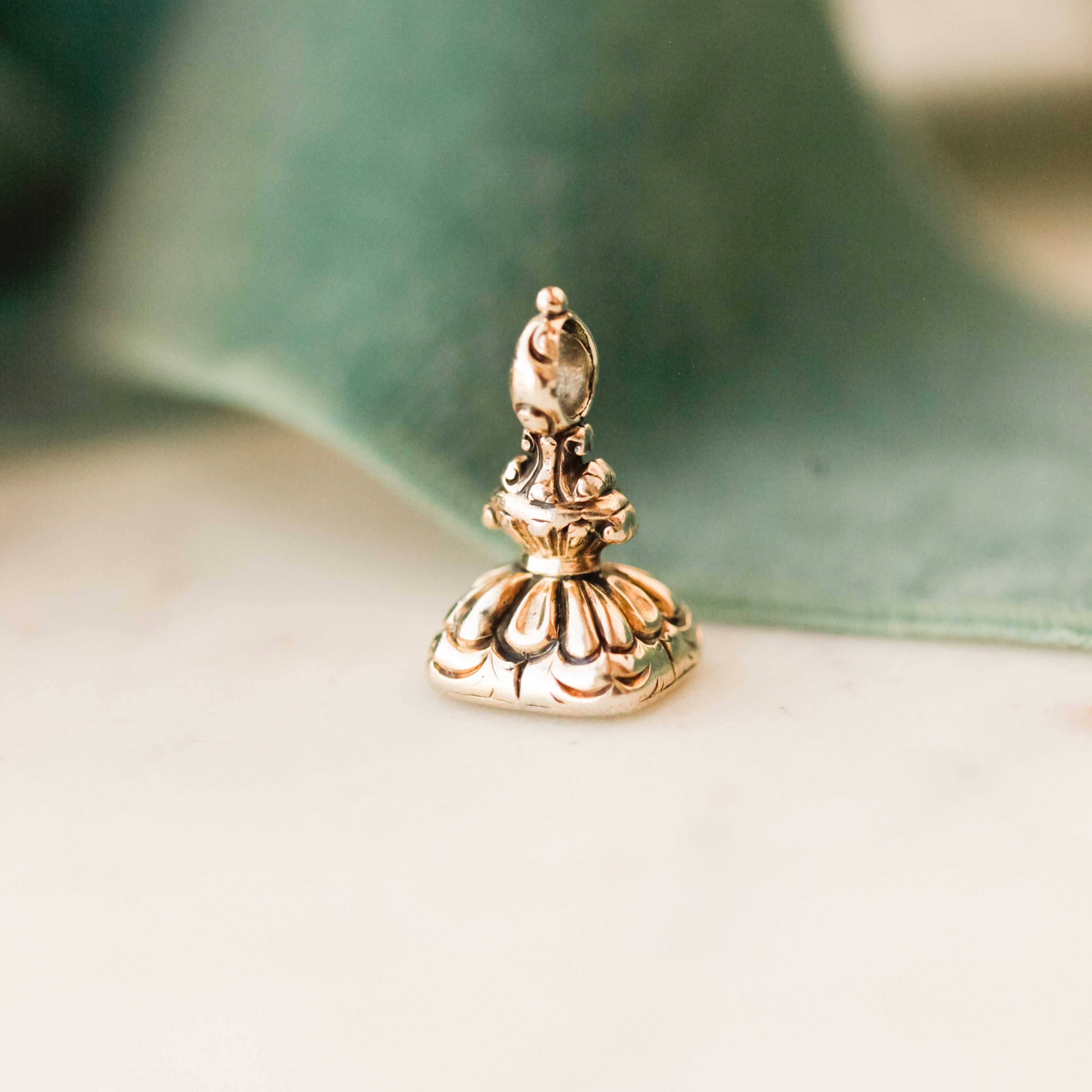 Petite Bloodstone Fob