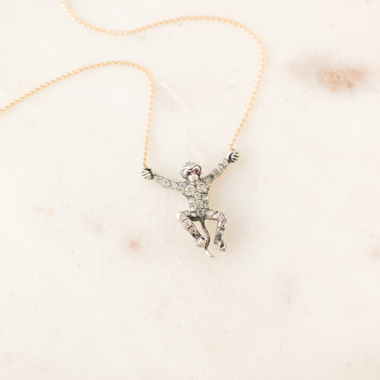 Mr. Monkey Edwardian Pendant