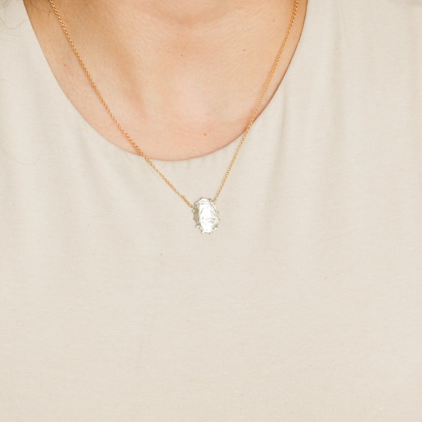 Petite Heron Pendant