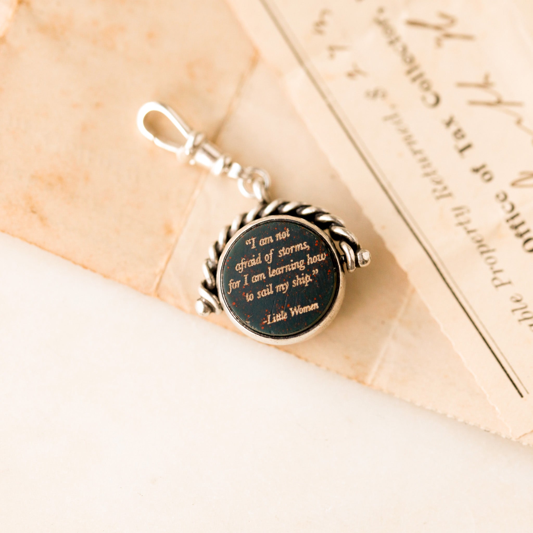 "Storms" Little Women Gilt Fob