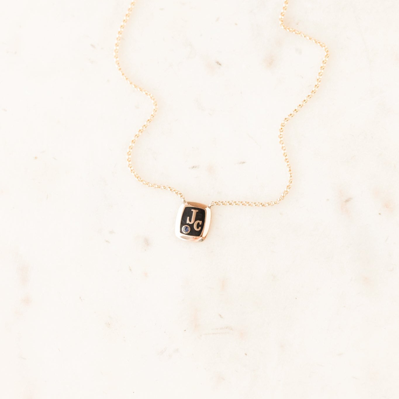 "JC" Petite Pendant