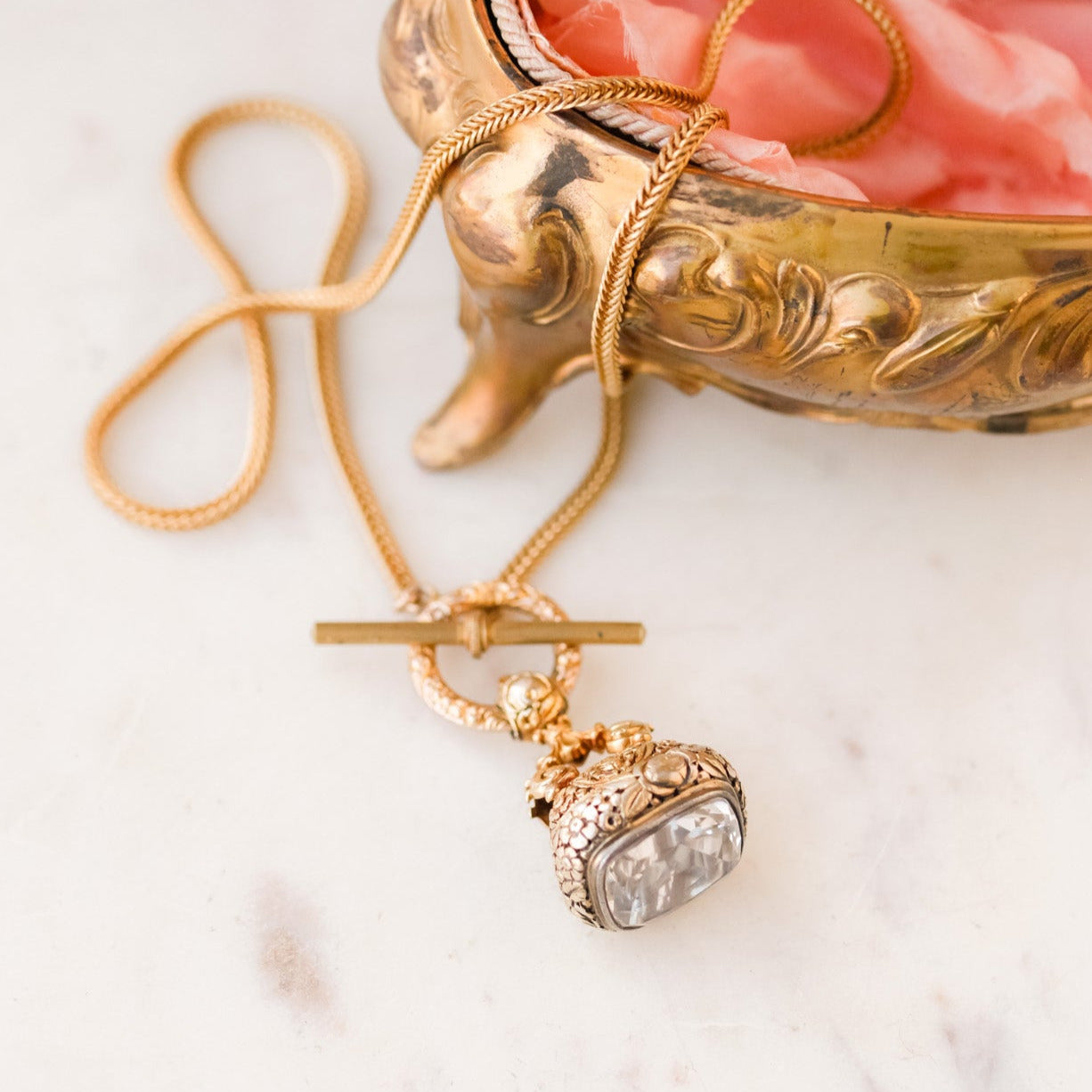 Cécile Trellis Toggle Pendant