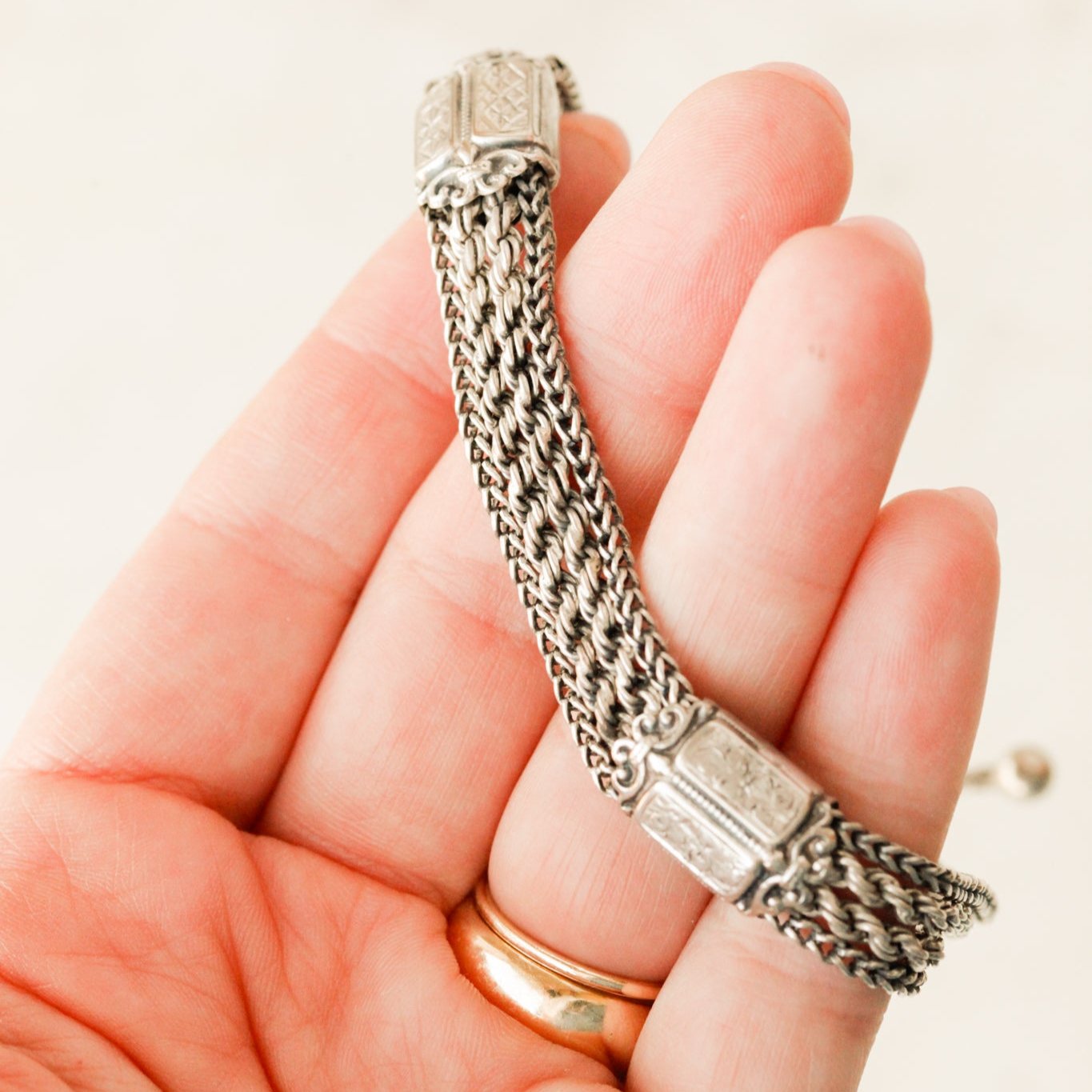 Callum Victorian Sterling Bracelet