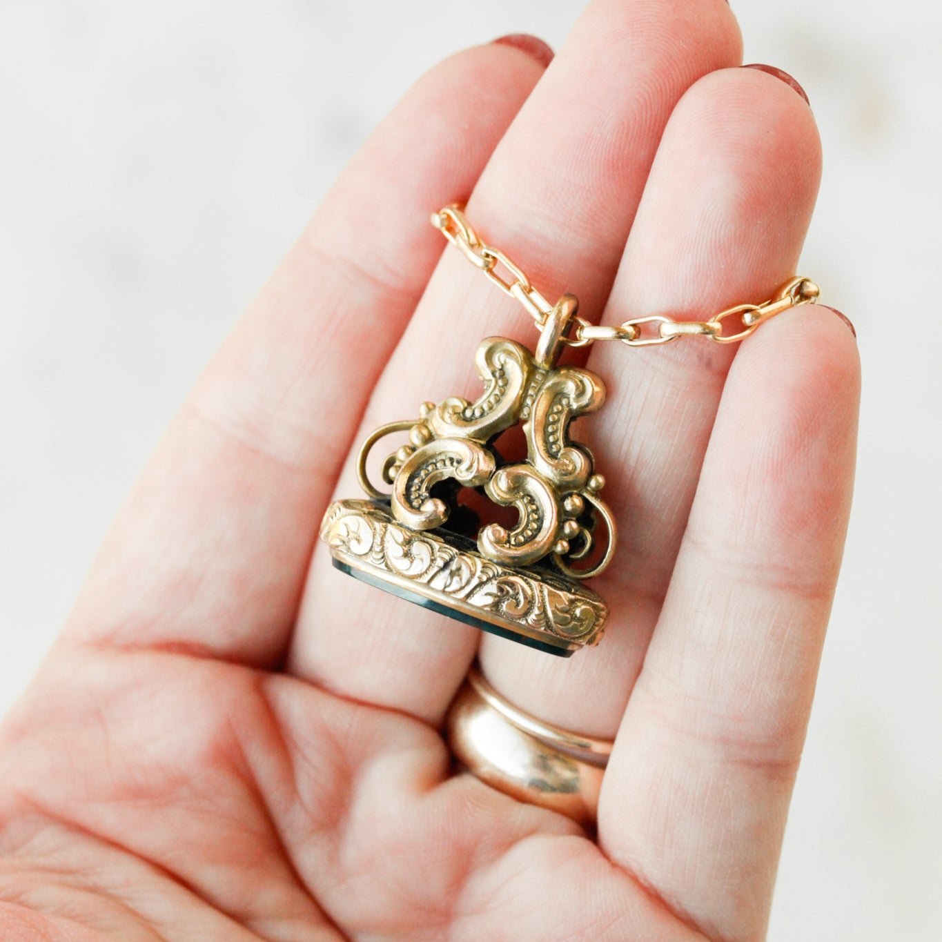 Fabien Bloodstone Pendant