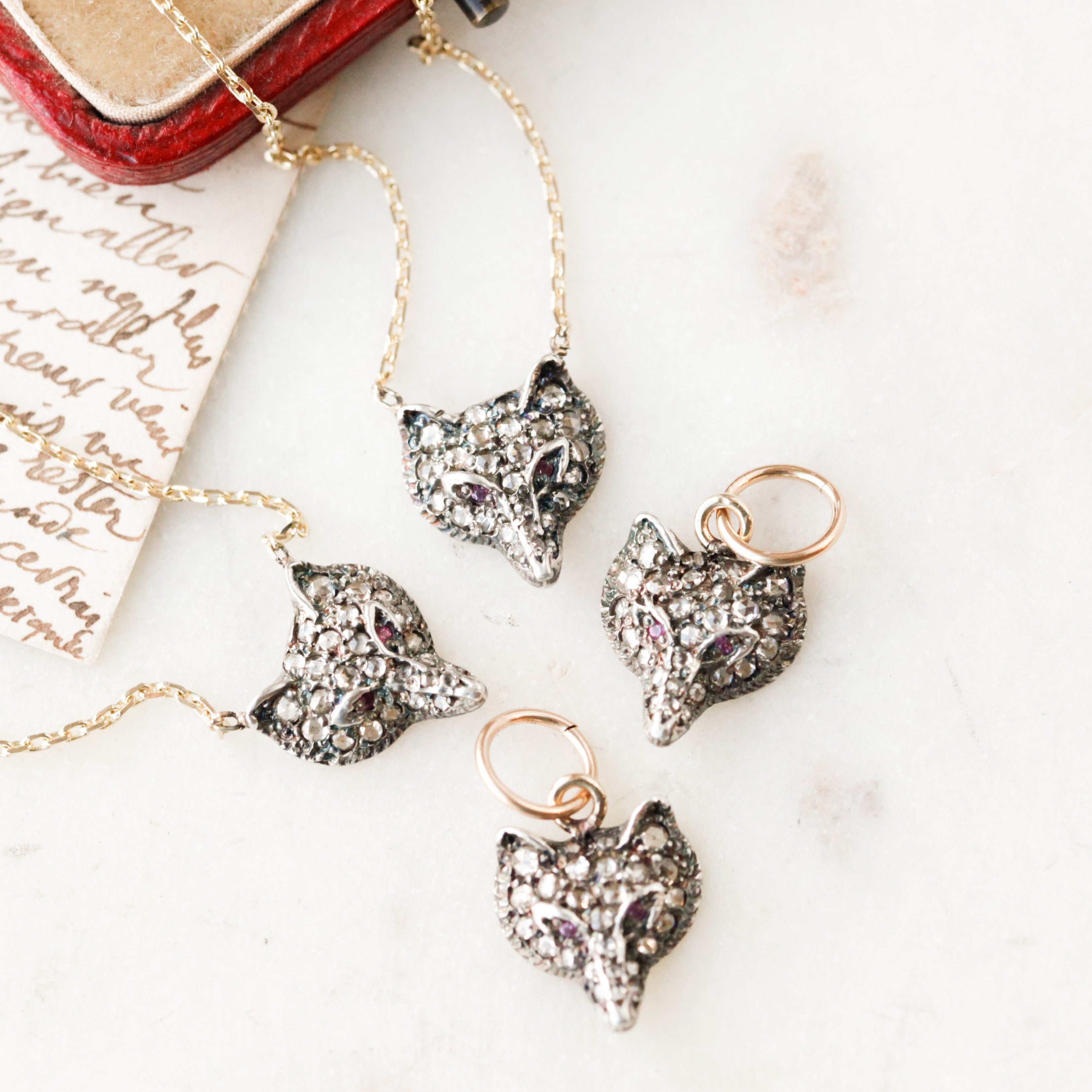 Cunning Mr. Fox Pendants