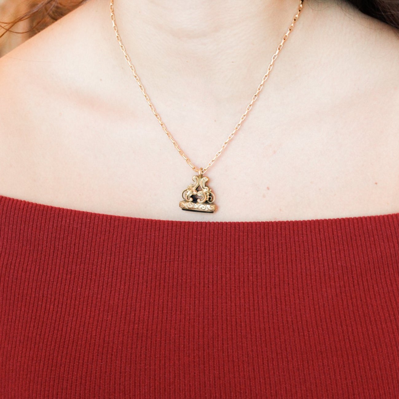 Fabien Bloodstone Pendant