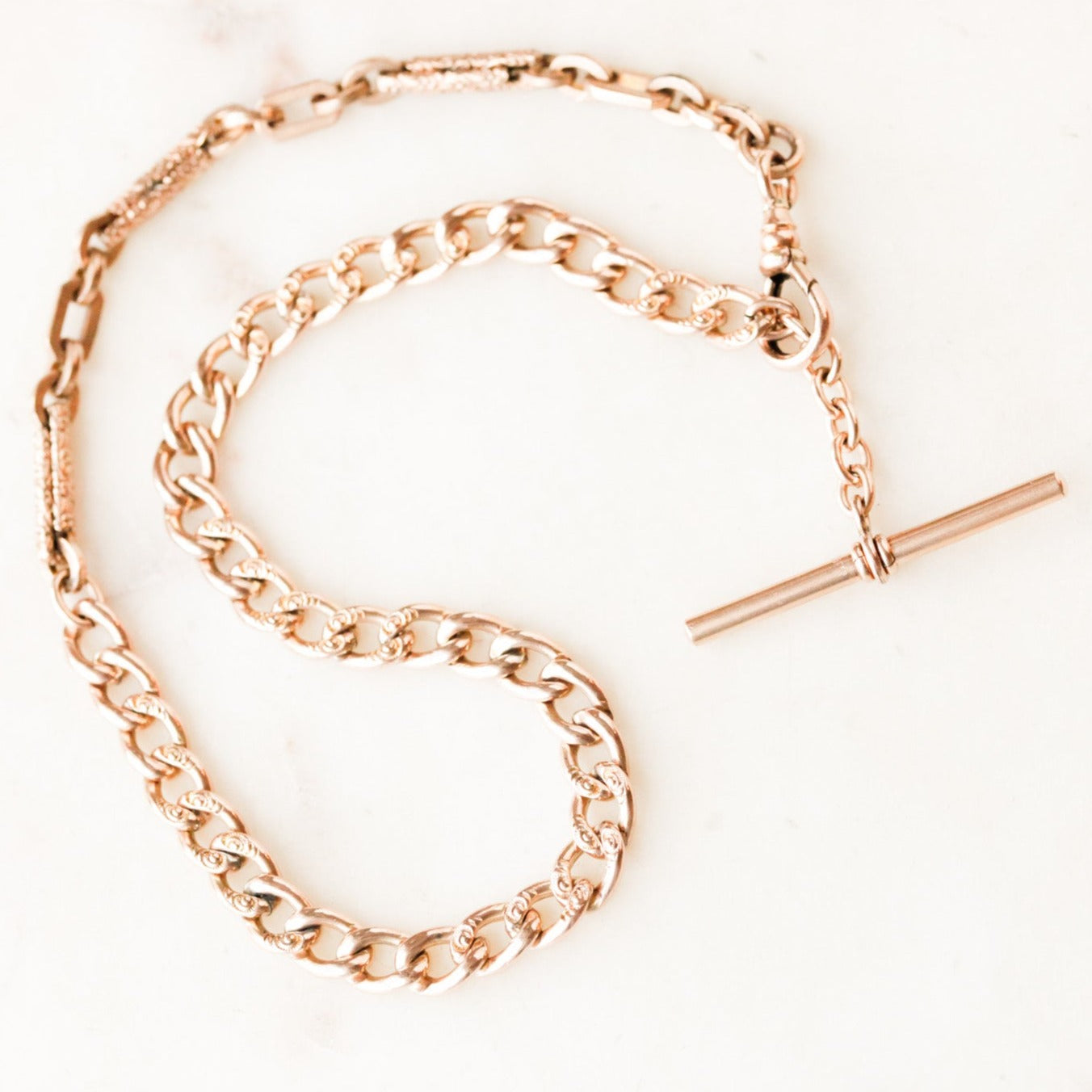 Daphne Floral Toggle Necklace