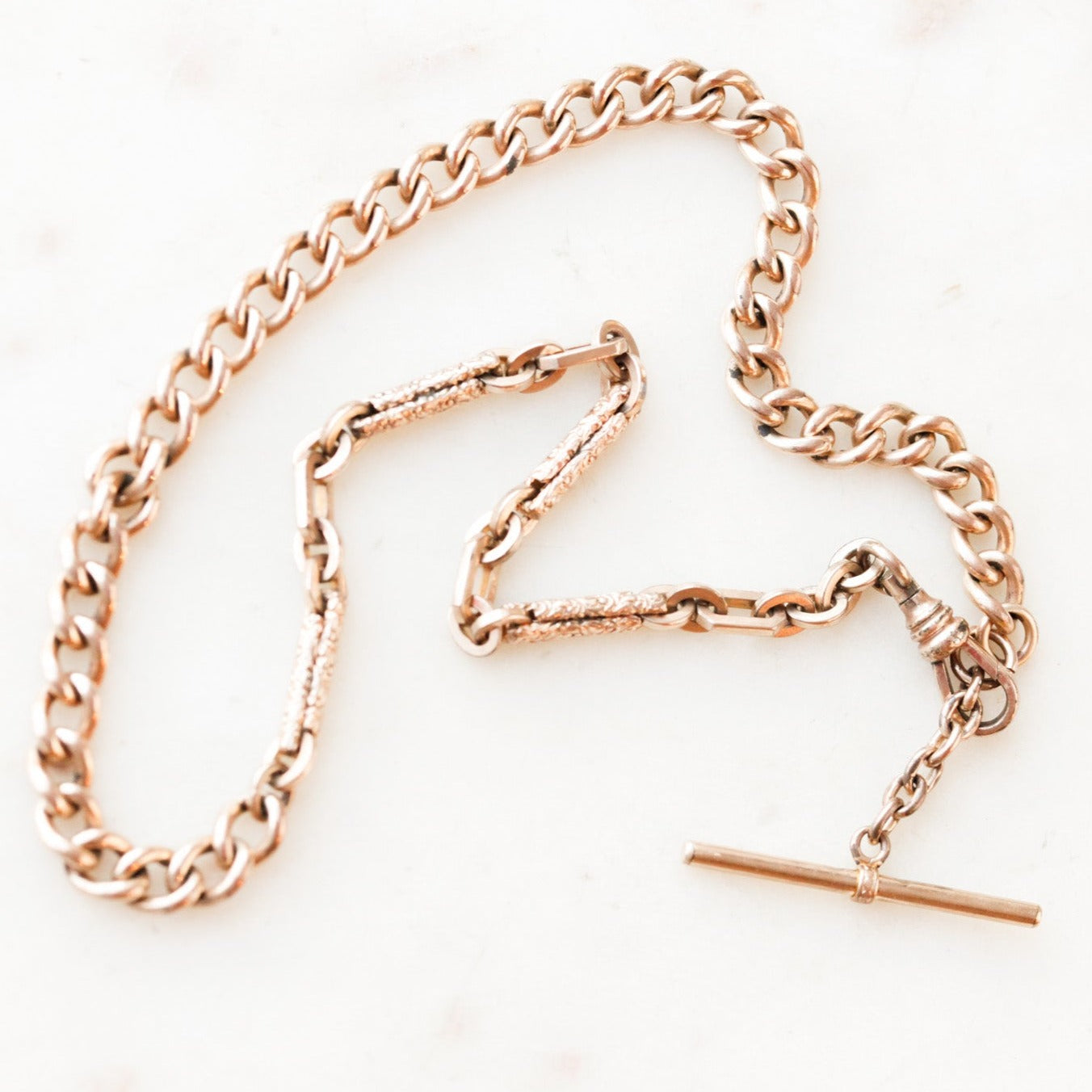 Posey Floral Toggle Necklace