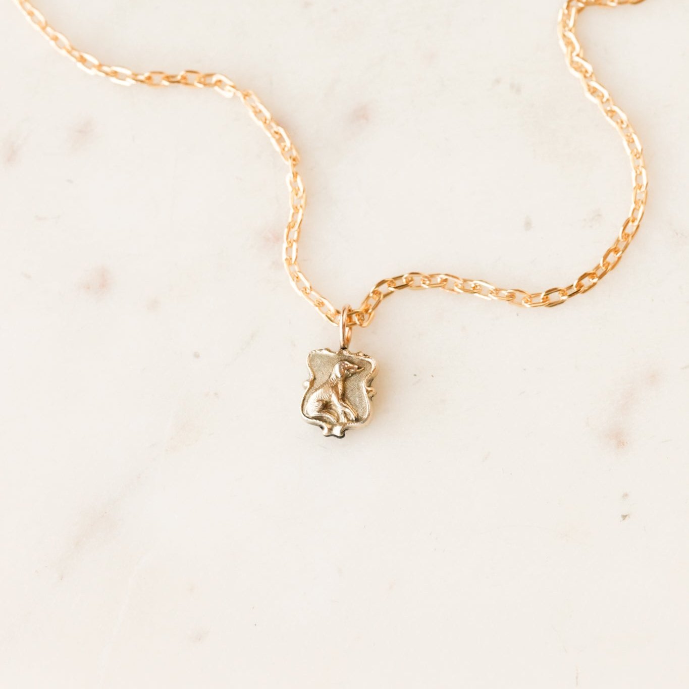 Victorian Dog Pendant